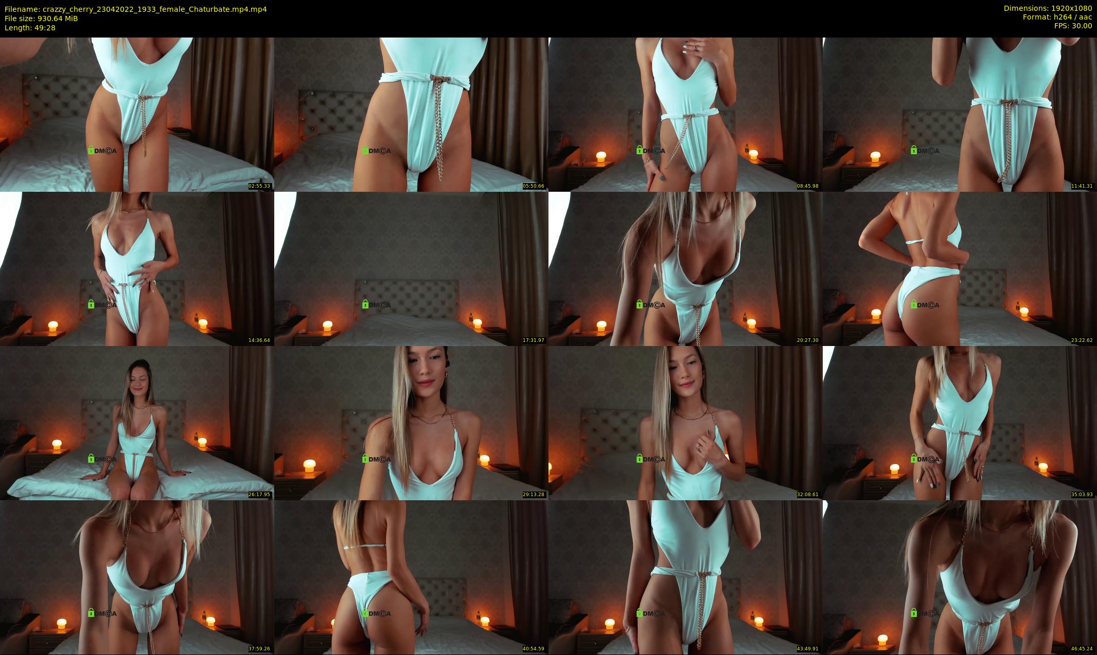 crazzy_cherry — 50 minute Chaturbate female cam show recording, 1080p, Apr 23, 2022