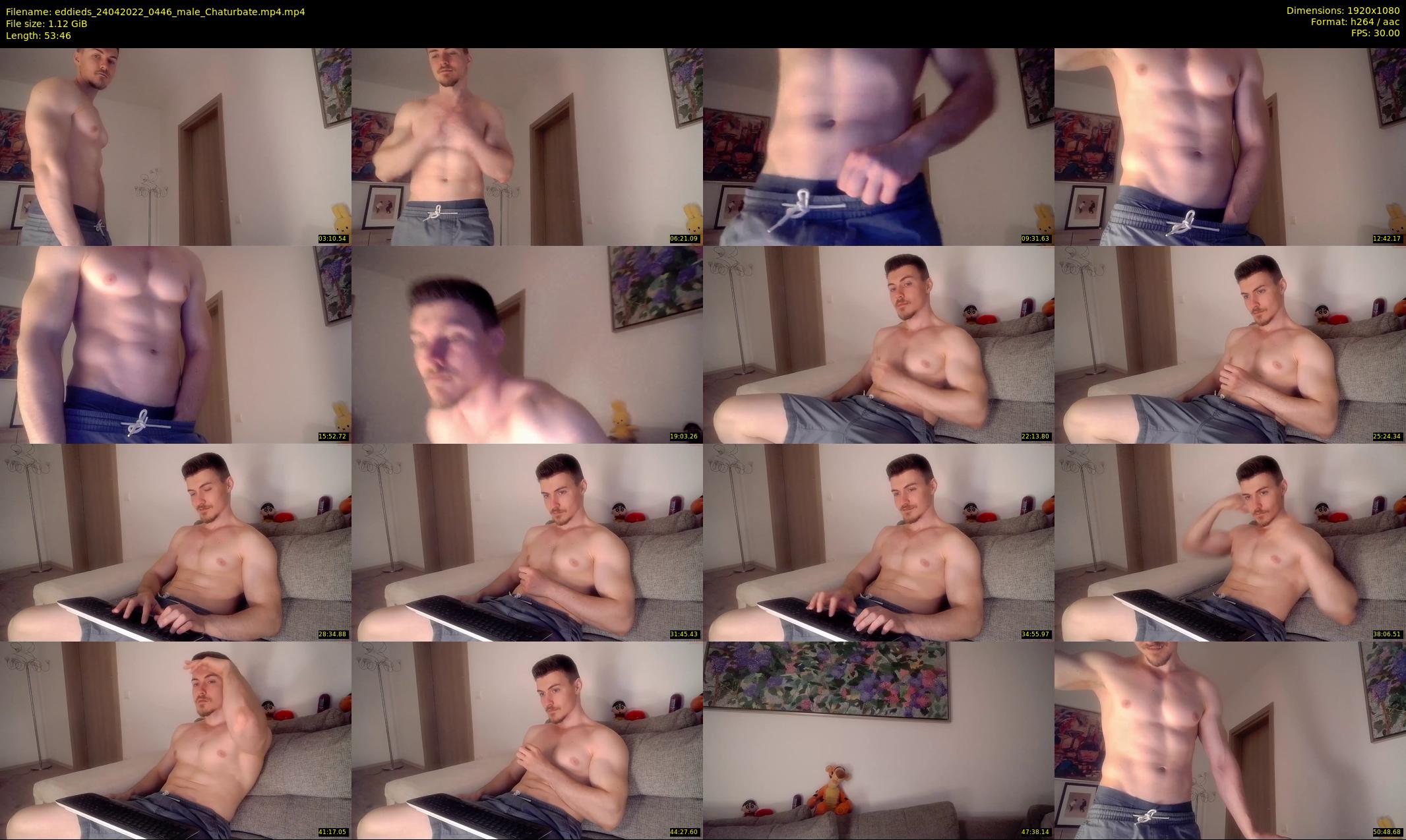 eddieds — 54 minute Chaturbate male cam show recording, 1080p, Apr 24, 2022