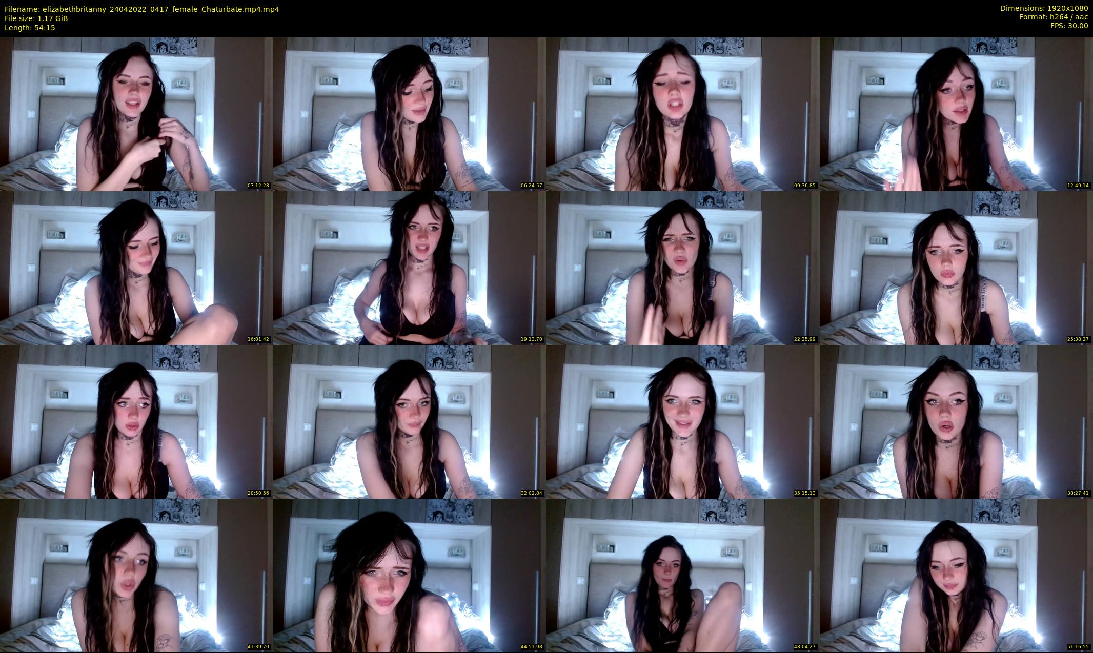 elizabethbritanny — 55 minute Chaturbate female cam show recording, 1080p, Apr 24, 2022