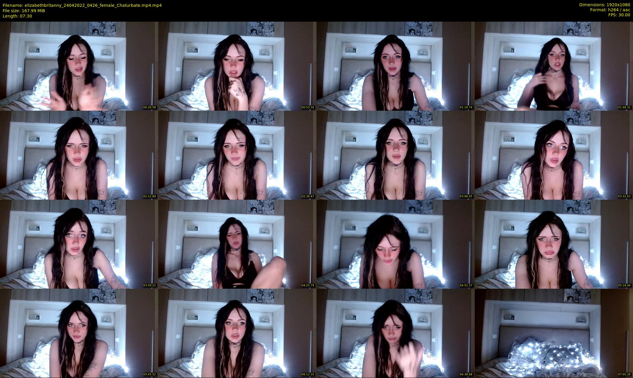 elizabethbritanny — 8 minute Chaturbate female cam show recording, 1080p, Apr 24, 2022