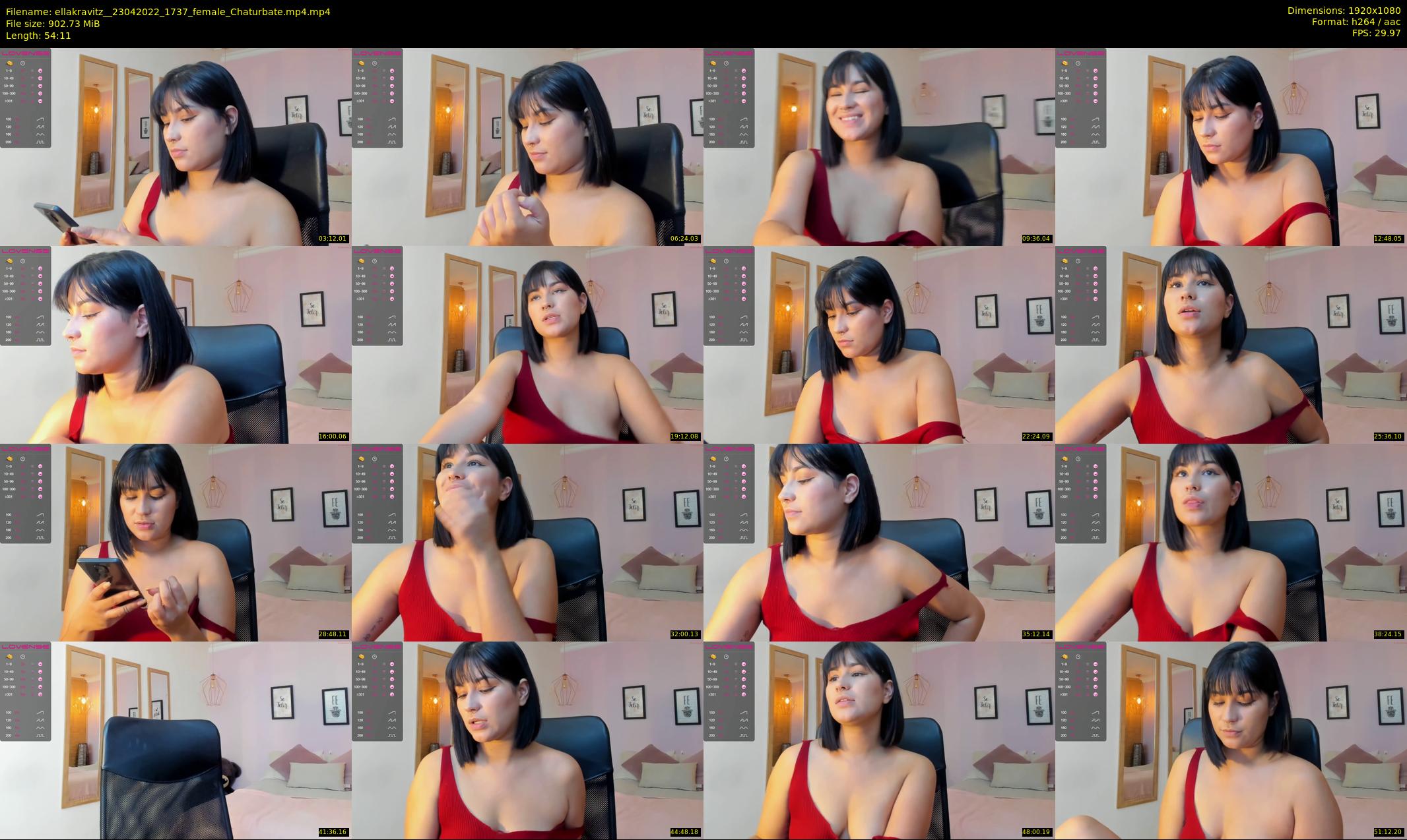ellakravitz_ — 55 minute Chaturbate female cam show recording, 1080p, Apr 23, 2022