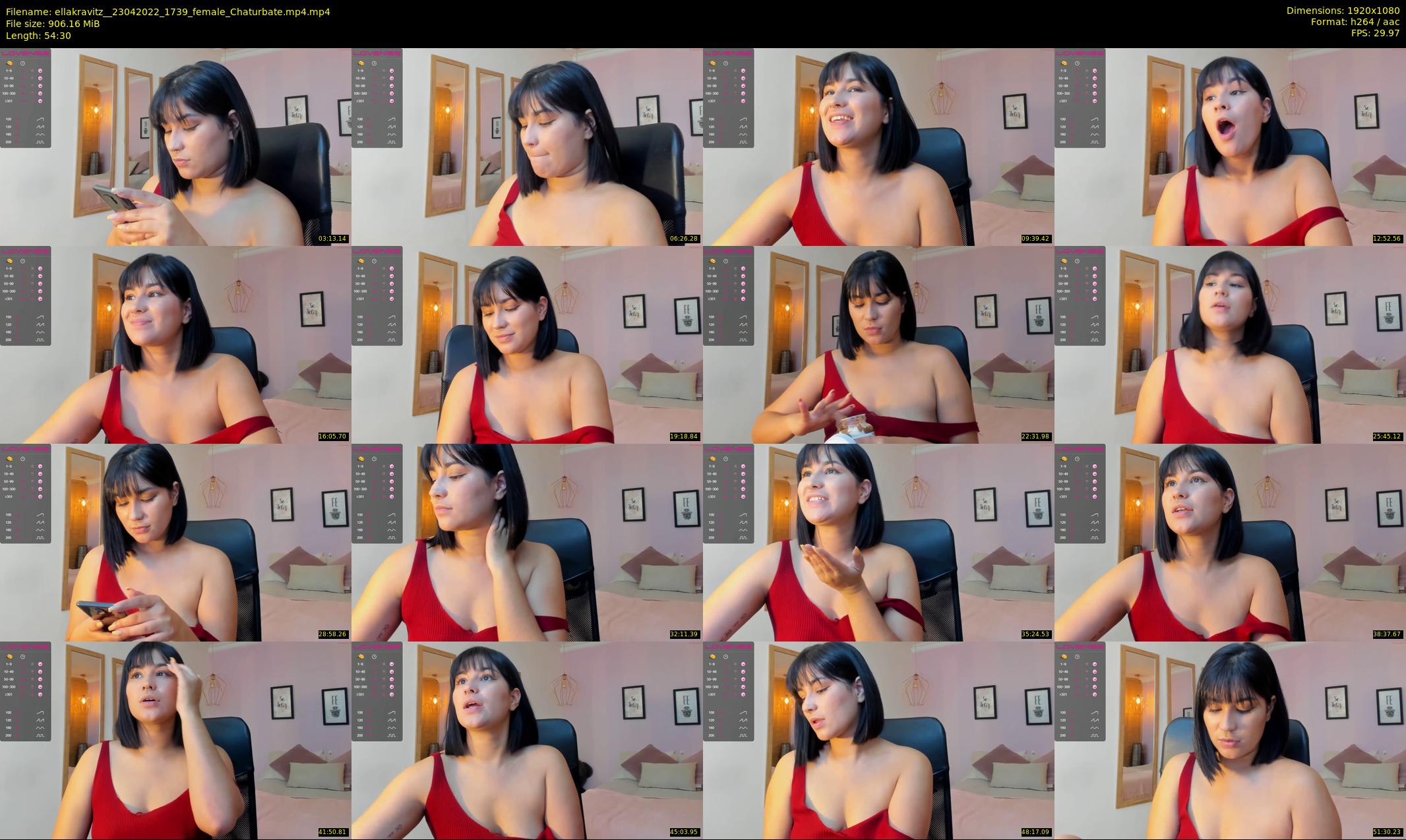 ellakravitz_ — 55 minute Chaturbate female cam show recording, 1080p, Apr 23, 2022