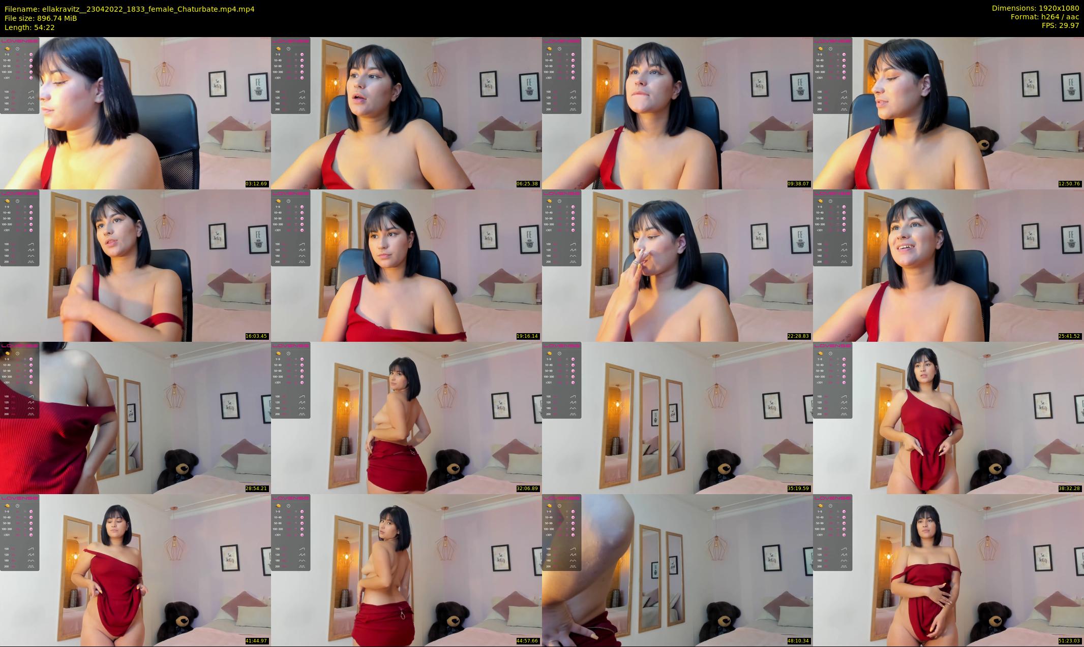 ellakravitz_ — 55 minute Chaturbate female cam show recording, 1080p, Apr 23, 2022