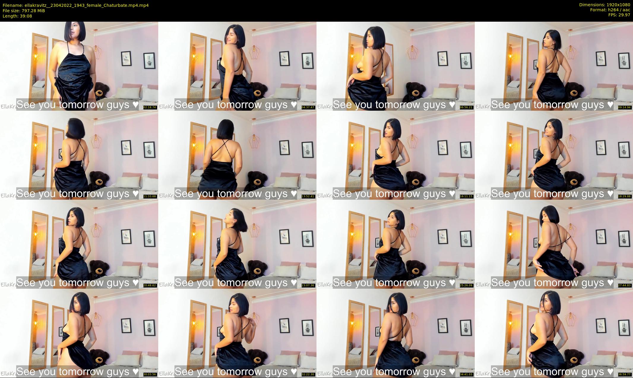 ellakravitz_ — 40 minute Chaturbate female cam show recording, 1080p, Apr 23, 2022