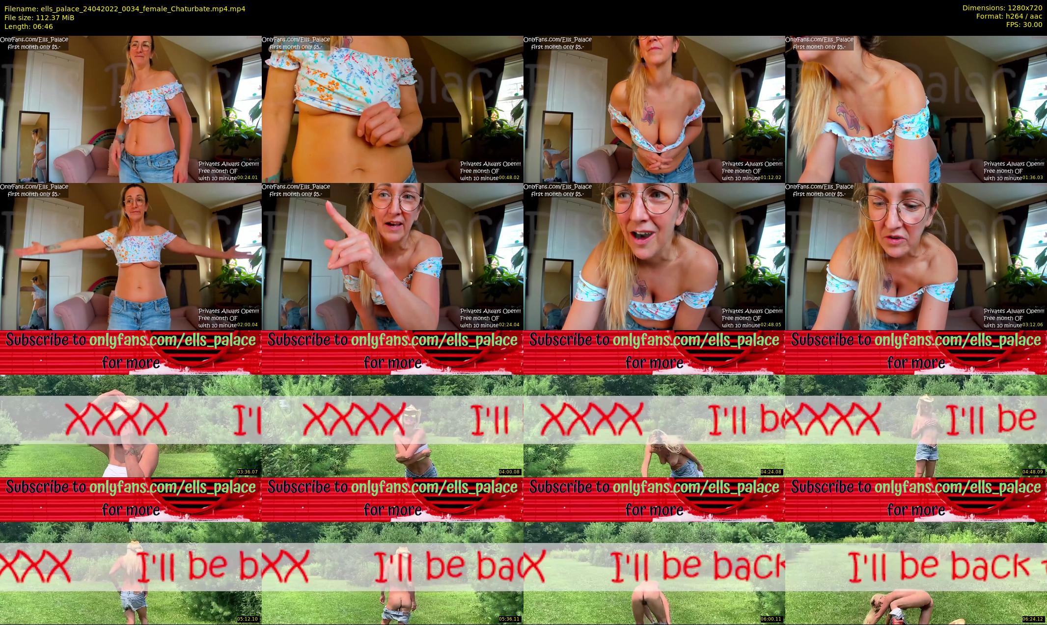 ells_palace — 7 minute Chaturbate female cam show recording, 720p, Apr 24, 2022