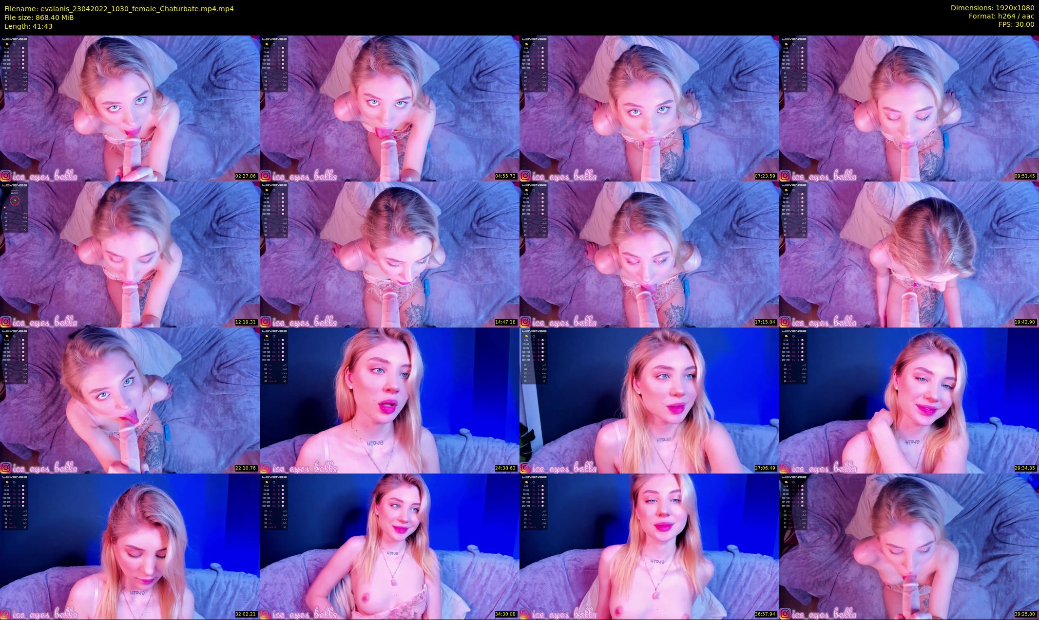 evalanis — 42 minute Chaturbate couple cam show recording, 1080p, Apr 23, 2022