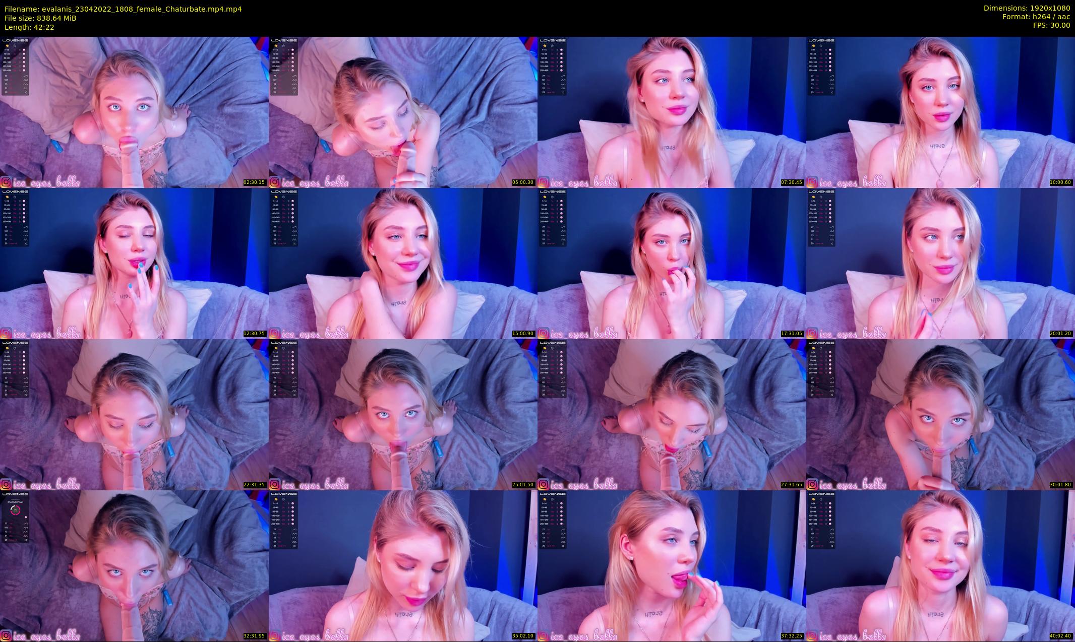 evalanis — 43 minute Chaturbate couple cam show recording, 1080p, Apr 23, 2022
