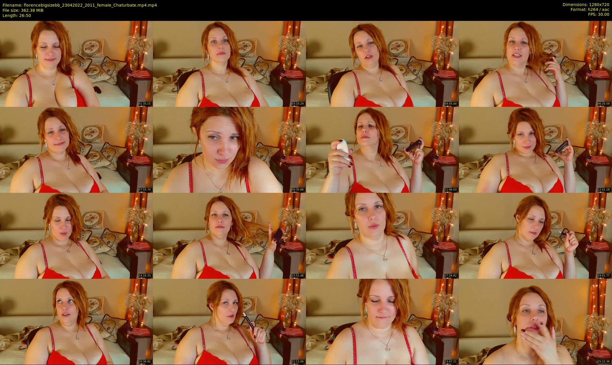 florencebigsizebb — 27 minute Chaturbate female cam show recording, 720p, Apr 23, 2022