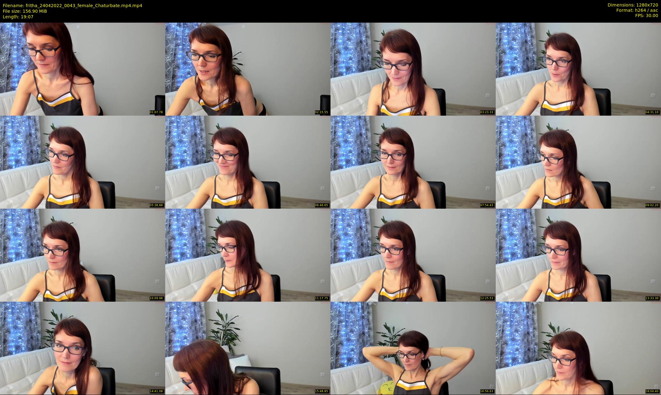 fritha — 20 minute Chaturbate female cam show recording, 720p, Apr 24, 2022