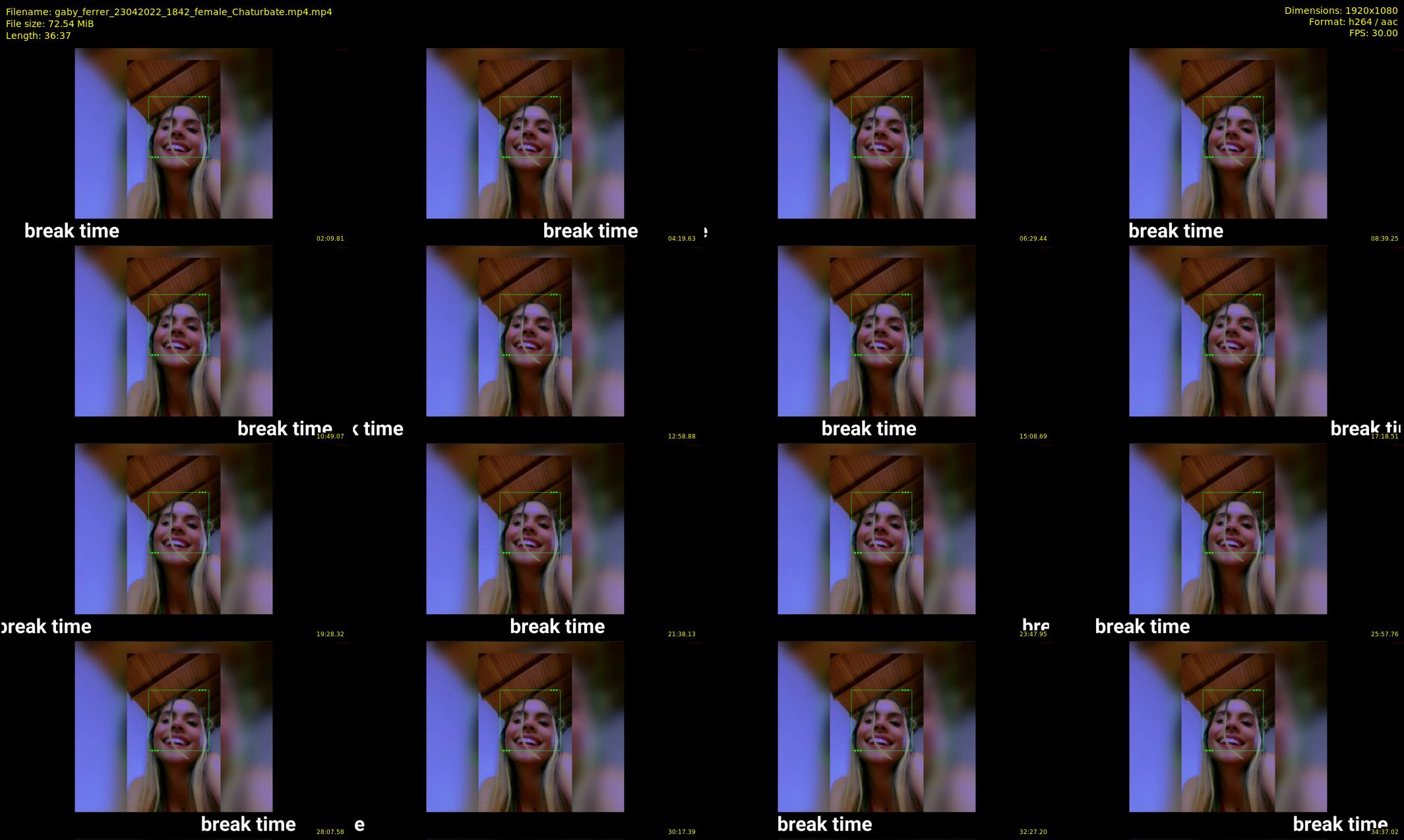 gaby_ferrer — 37 minute Chaturbate female cam show recording, 1080p, Apr 23, 2022