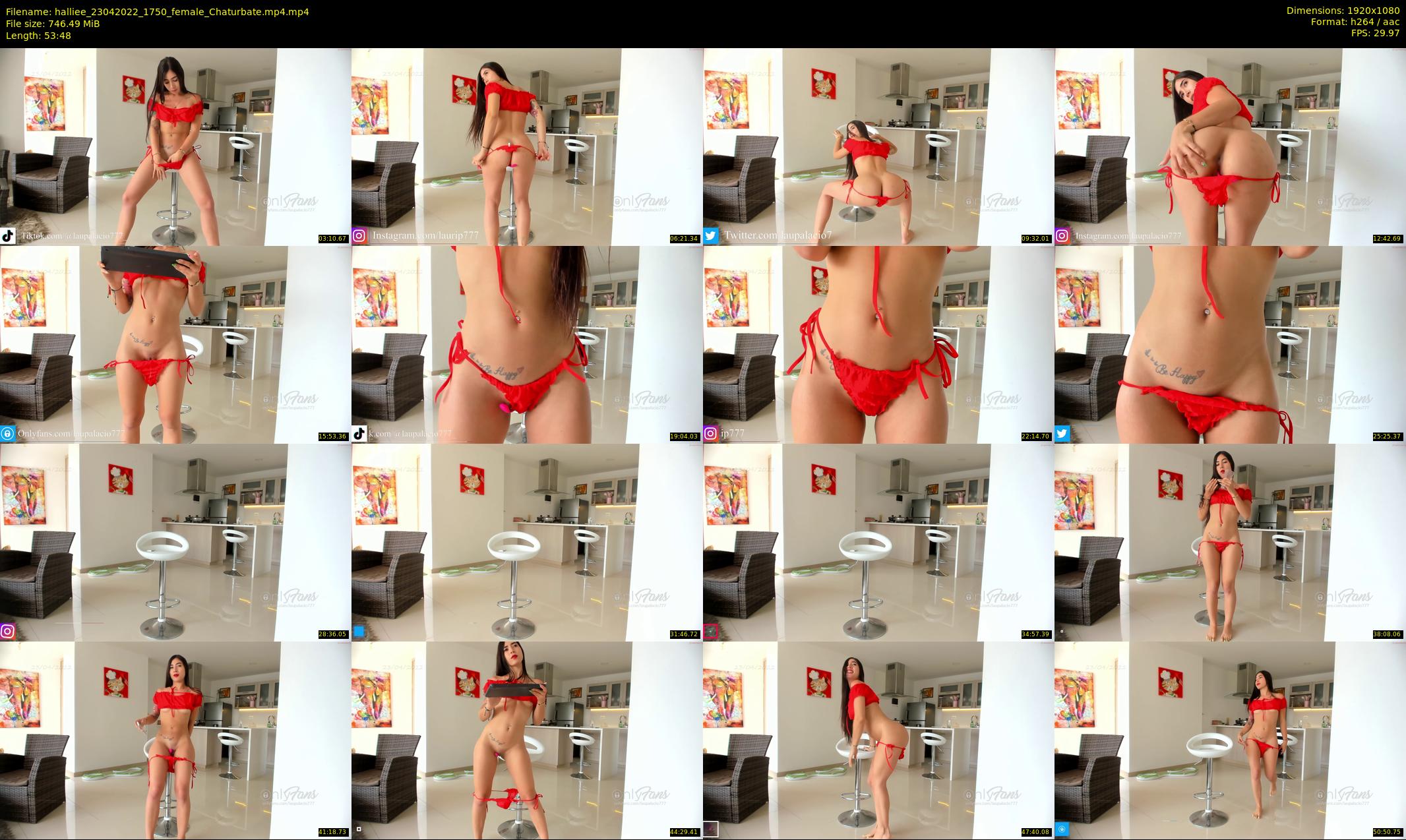 halliee — 54 minute Chaturbate couple cam show recording, 1080p, Apr 23, 2022