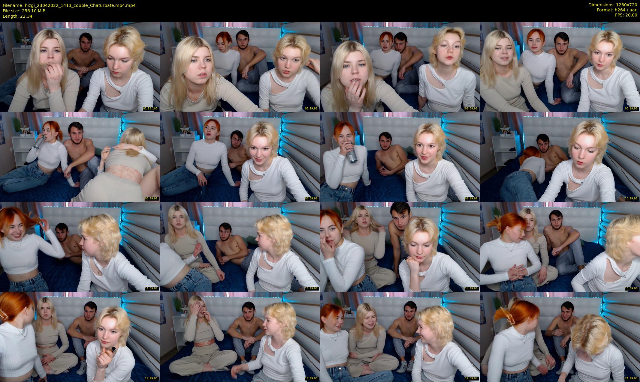 hizgi — 23 minute Chaturbate couple cam show recording, 720p, Apr 23, 2022