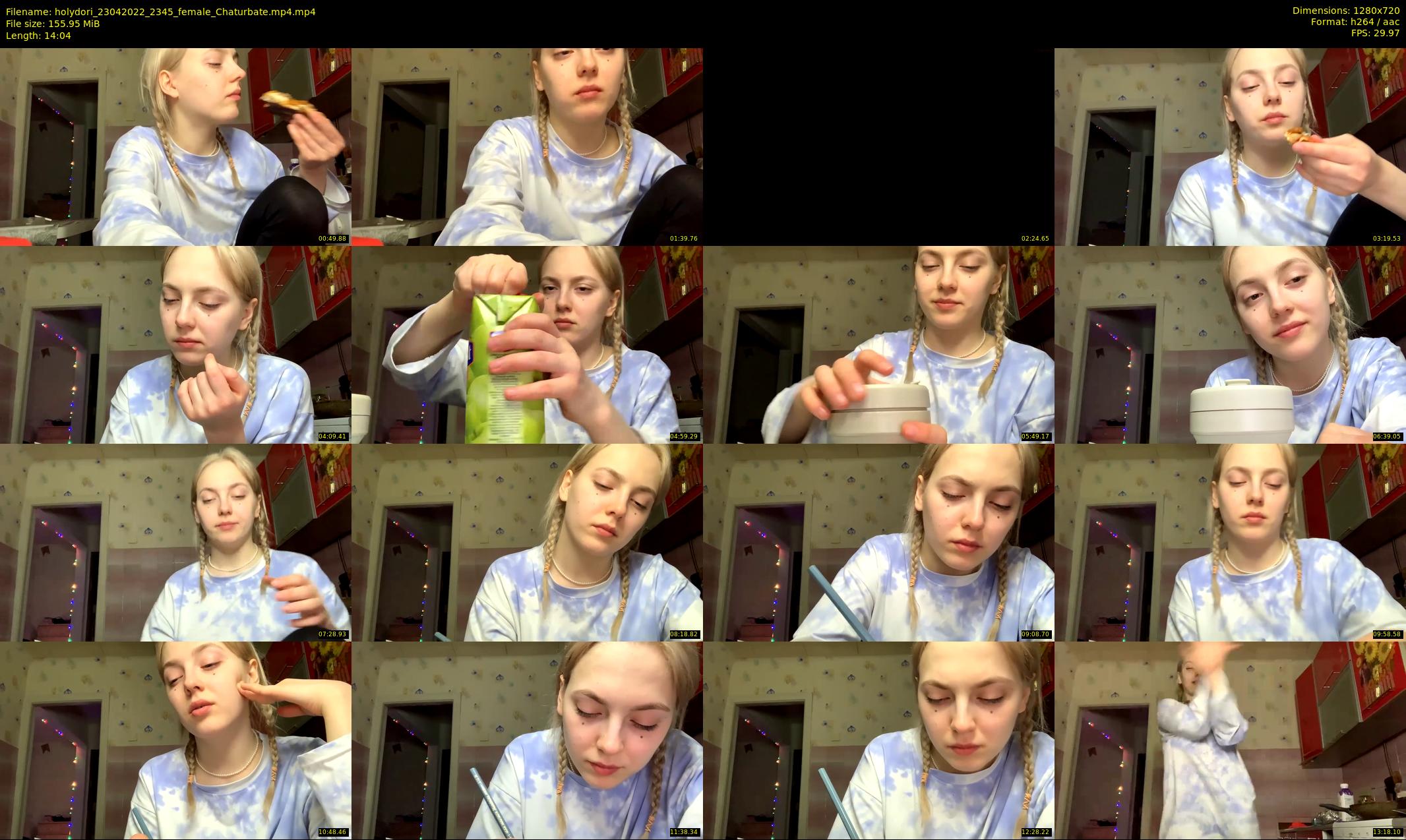 holydori — 15 minute Chaturbate female cam show recording, 720p, Apr 23, 2022