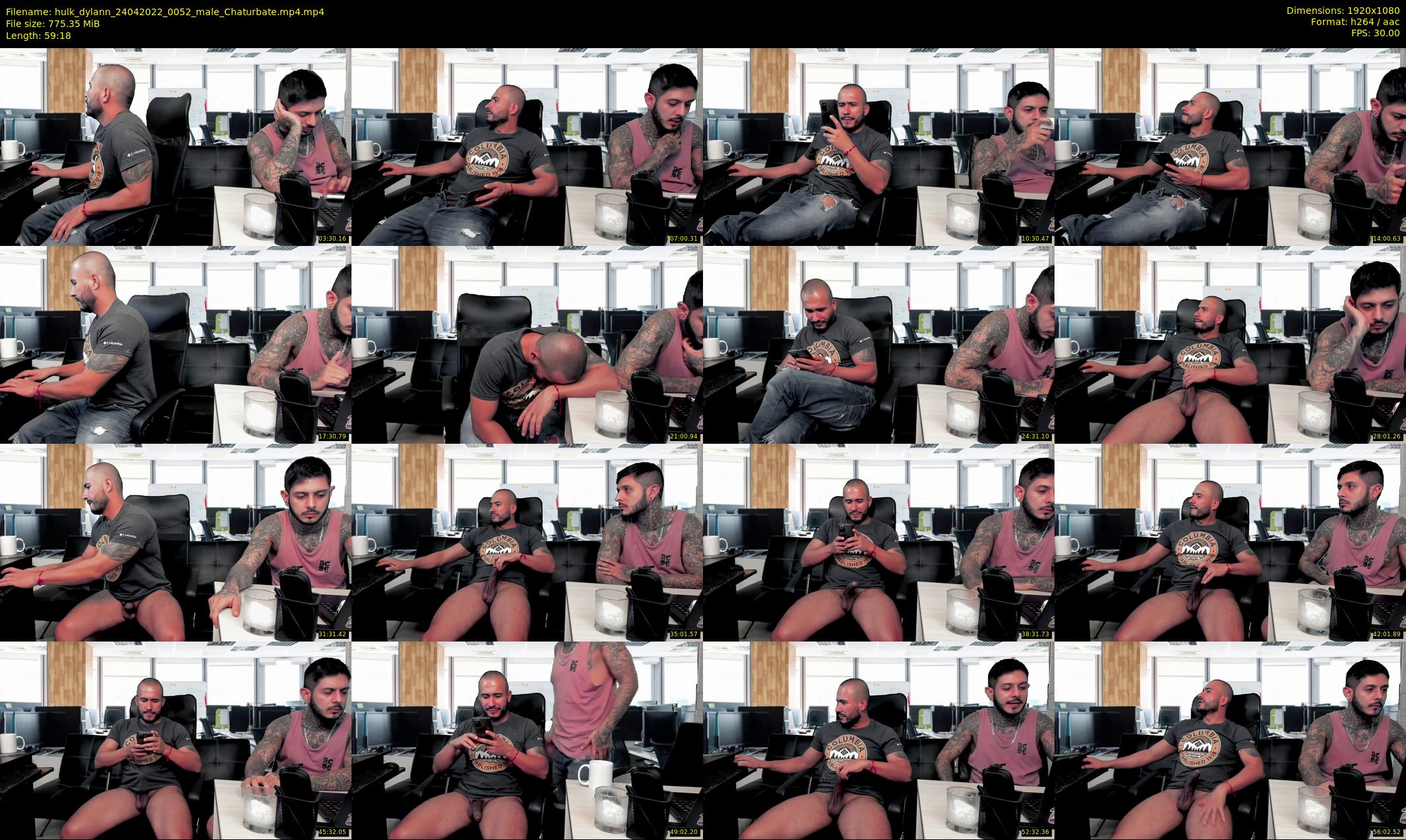 hulk_dylann — 60 minute Chaturbate male cam show recording, 1080p, Apr 24, 2022