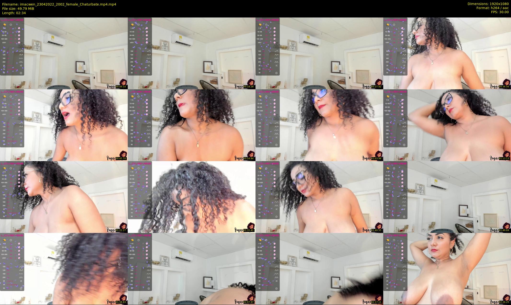 imacwen — 3 minute Chaturbate female cam show recording, 1080p, Apr 23, 2022