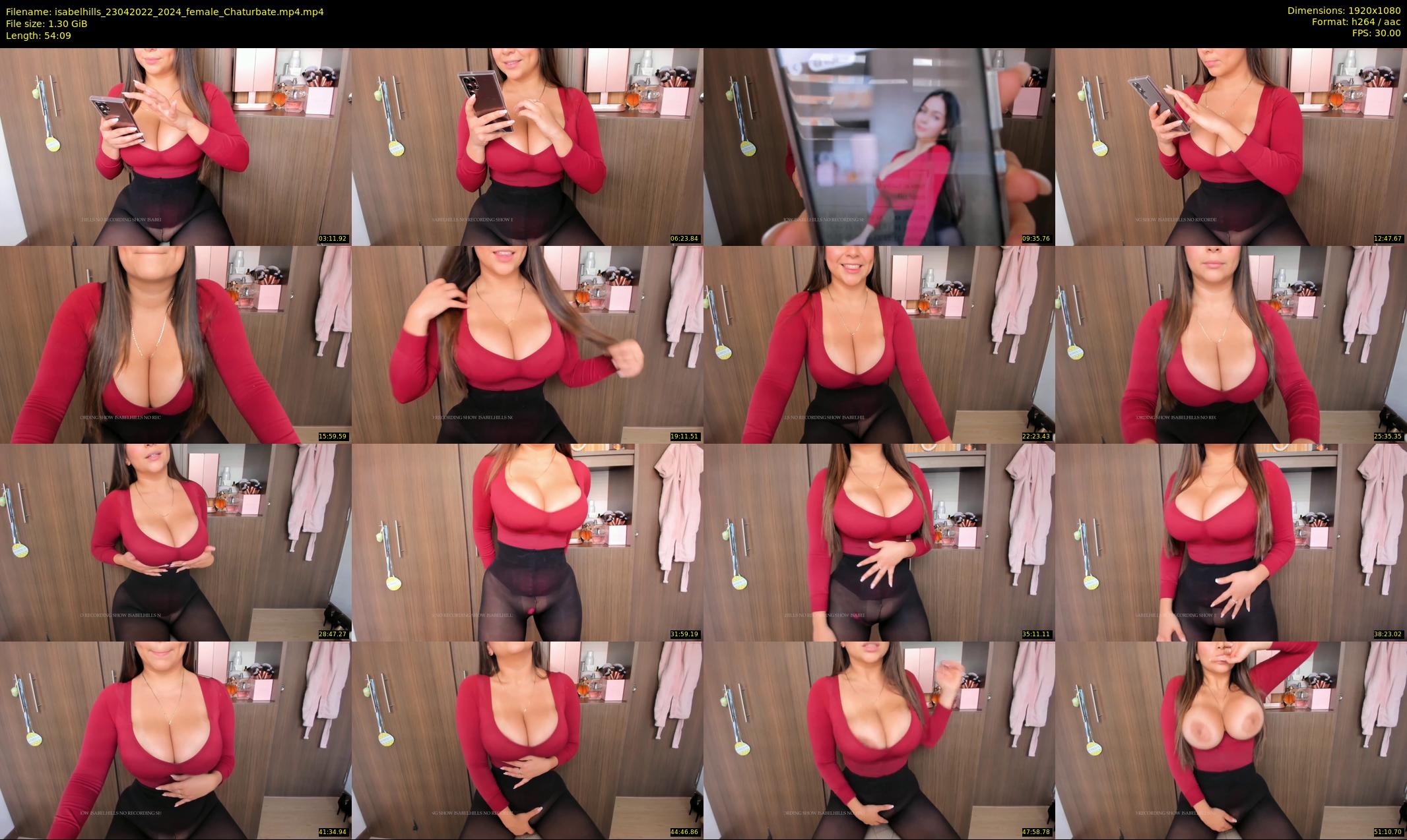 isabelhills — 55 minute Chaturbate female cam show recording, 1080p, Apr 23, 2022