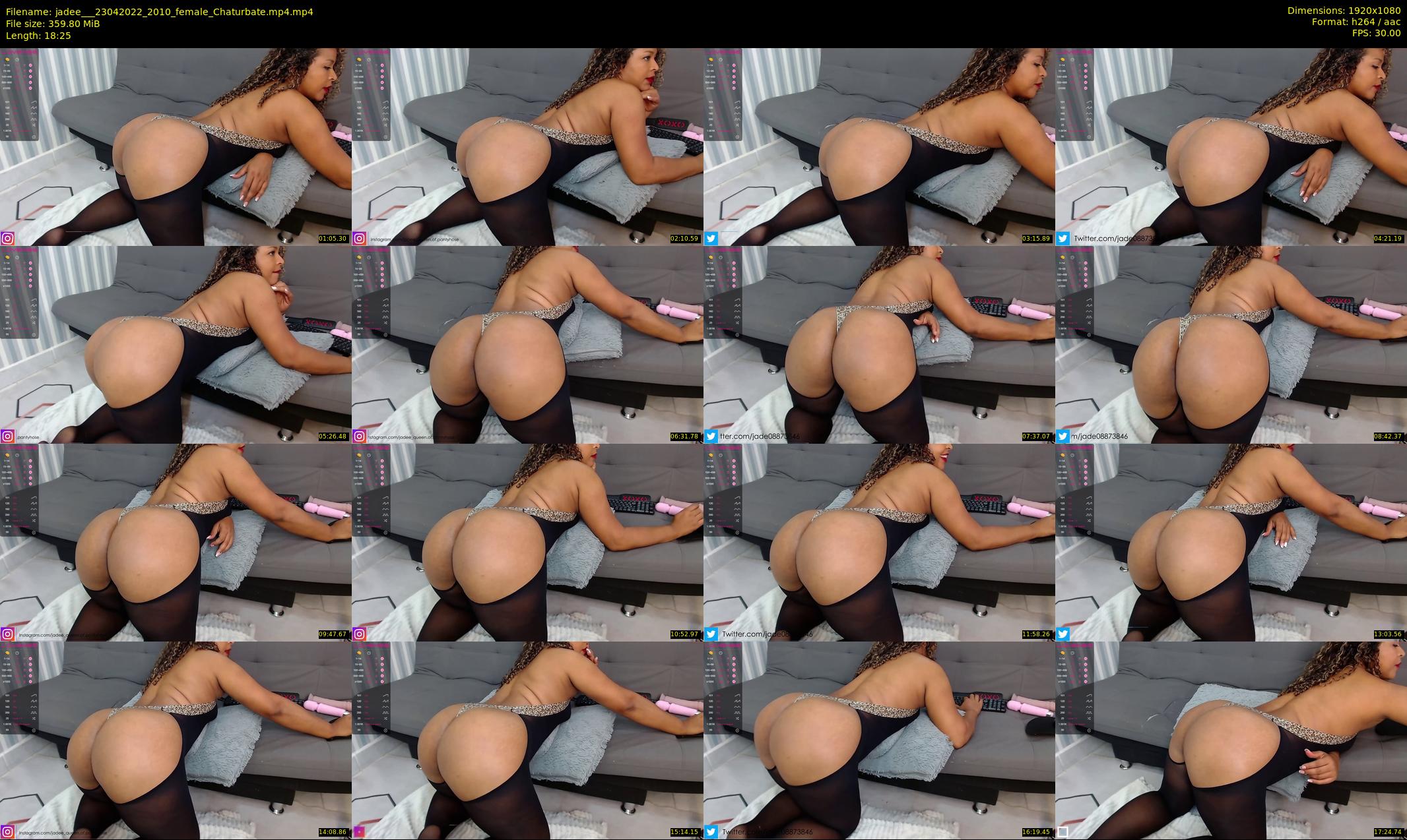 jadee__ — 19 minute Chaturbate female cam show recording, 1080p, Apr 23, 2022
