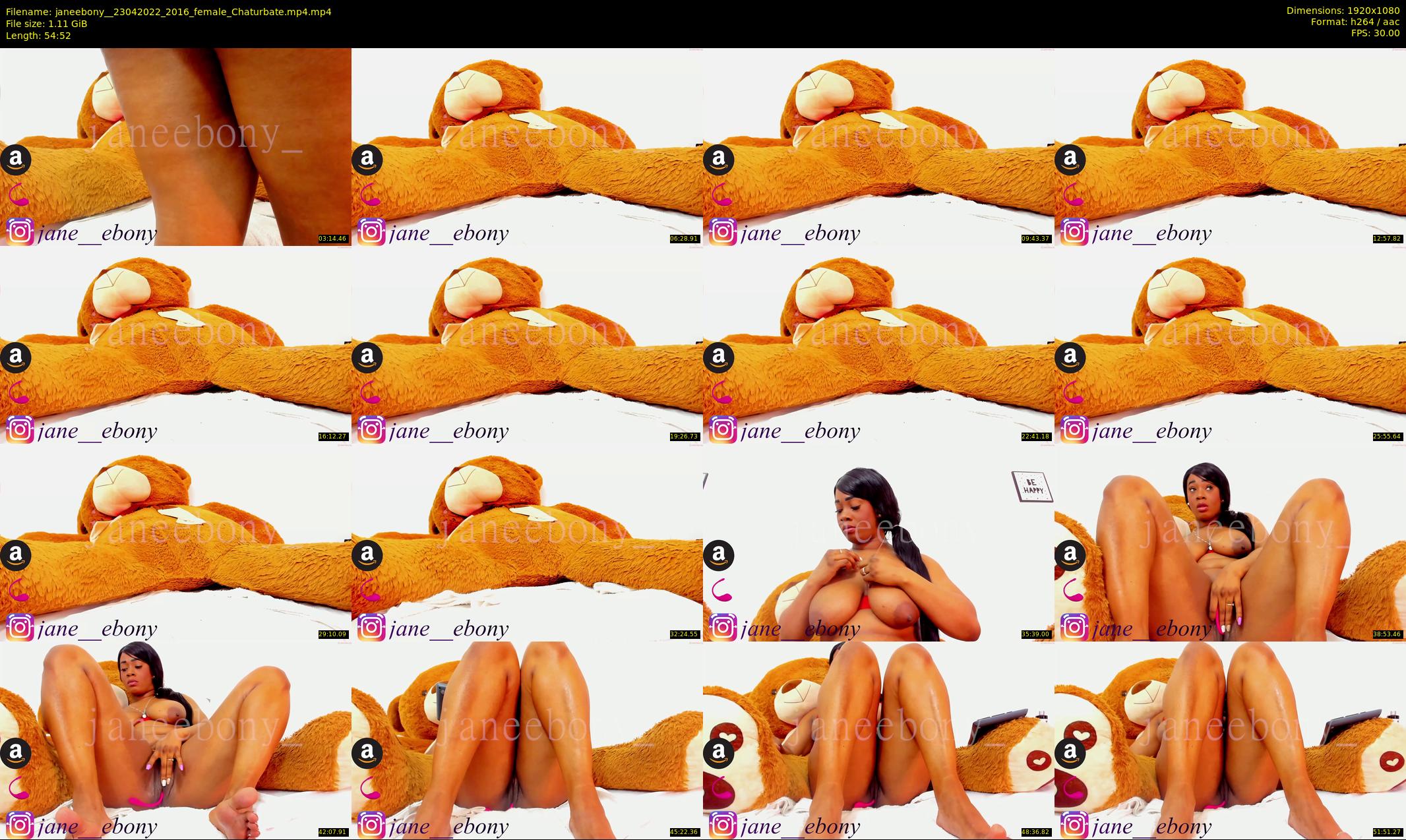 janeebony_ — 55 minute Chaturbate female cam show recording, 1080p, Apr 23, 2022