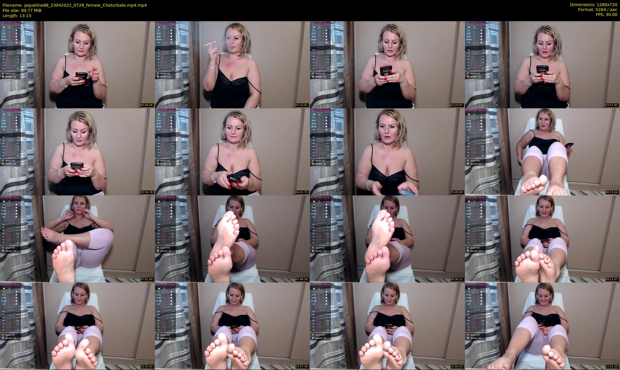 jaqueline88 — 14 minute Chaturbate female cam show recording, 720p, Apr 23, 2022