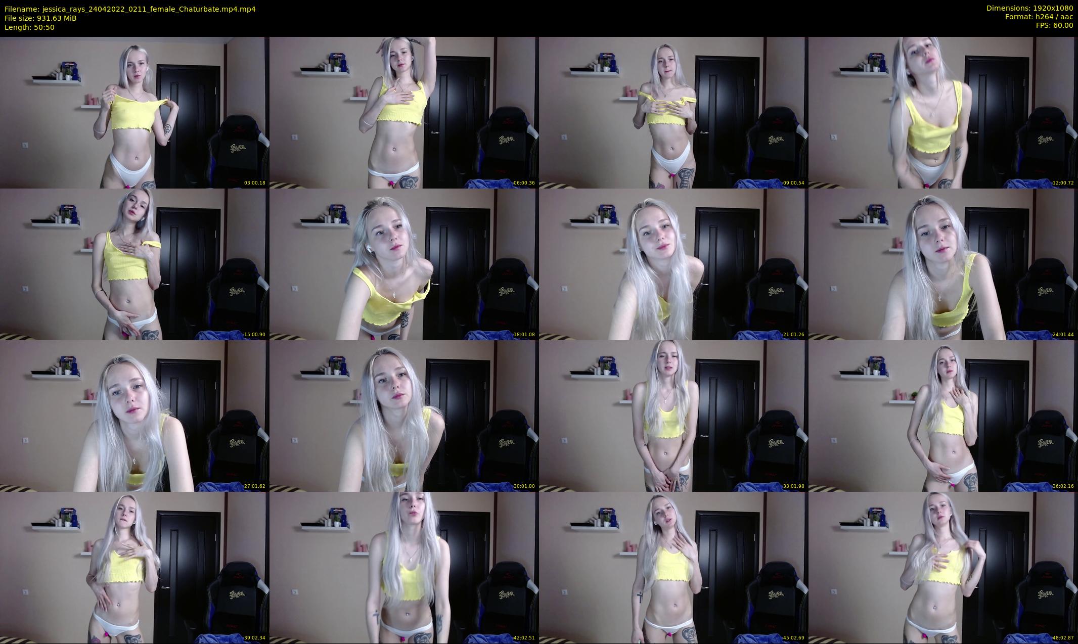 jessica_rays — 51 minute Chaturbate couple cam show recording, 1080p, Apr 24, 2022