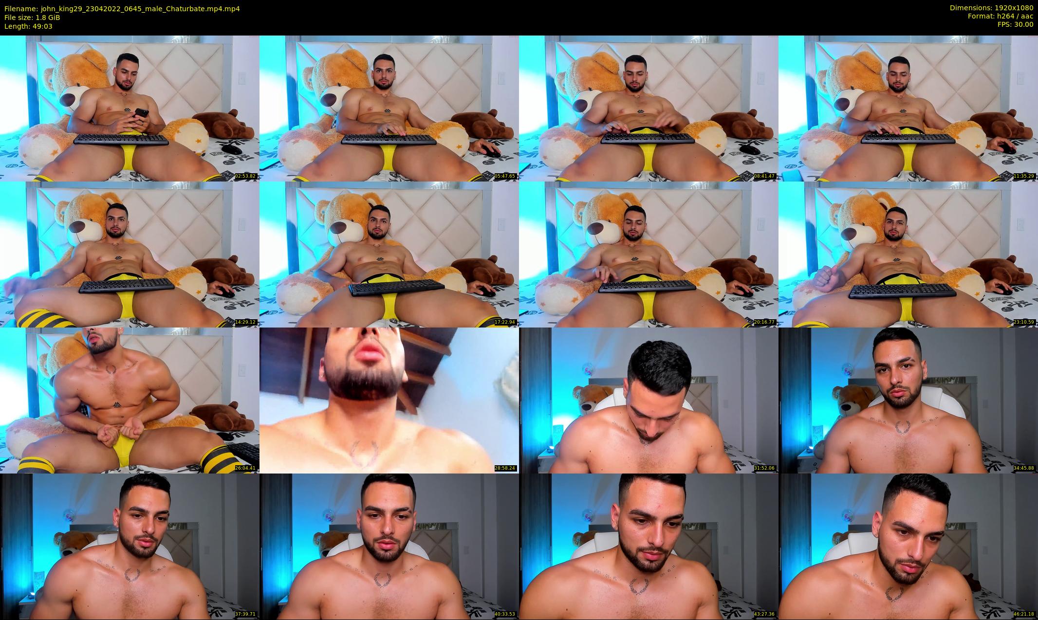 john_king29 — 50 minute Chaturbate male cam show recording, 1080p, Apr 23, 2022