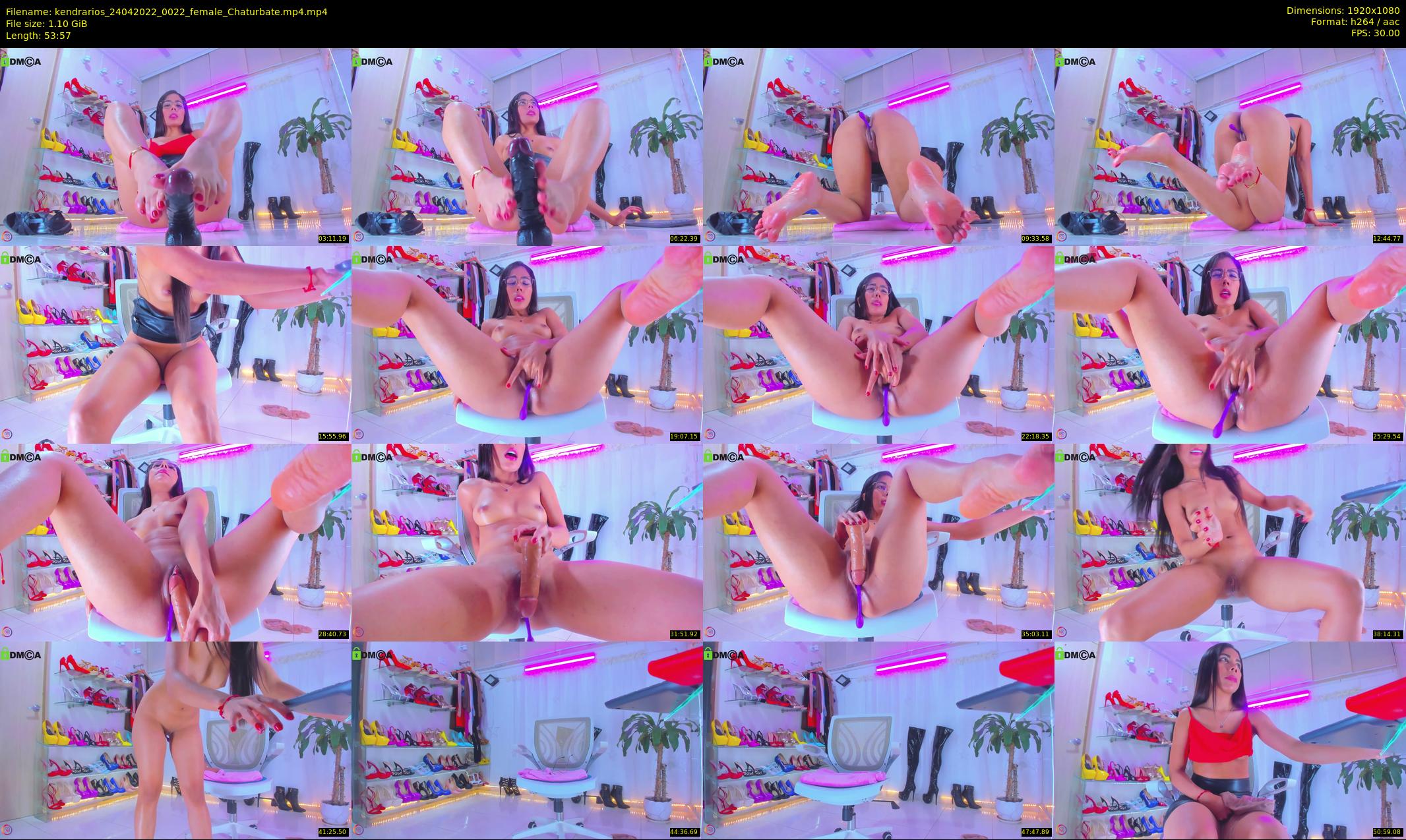 kendrarios — 54 minute Chaturbate female cam show recording, 1080p, Apr 24, 2022