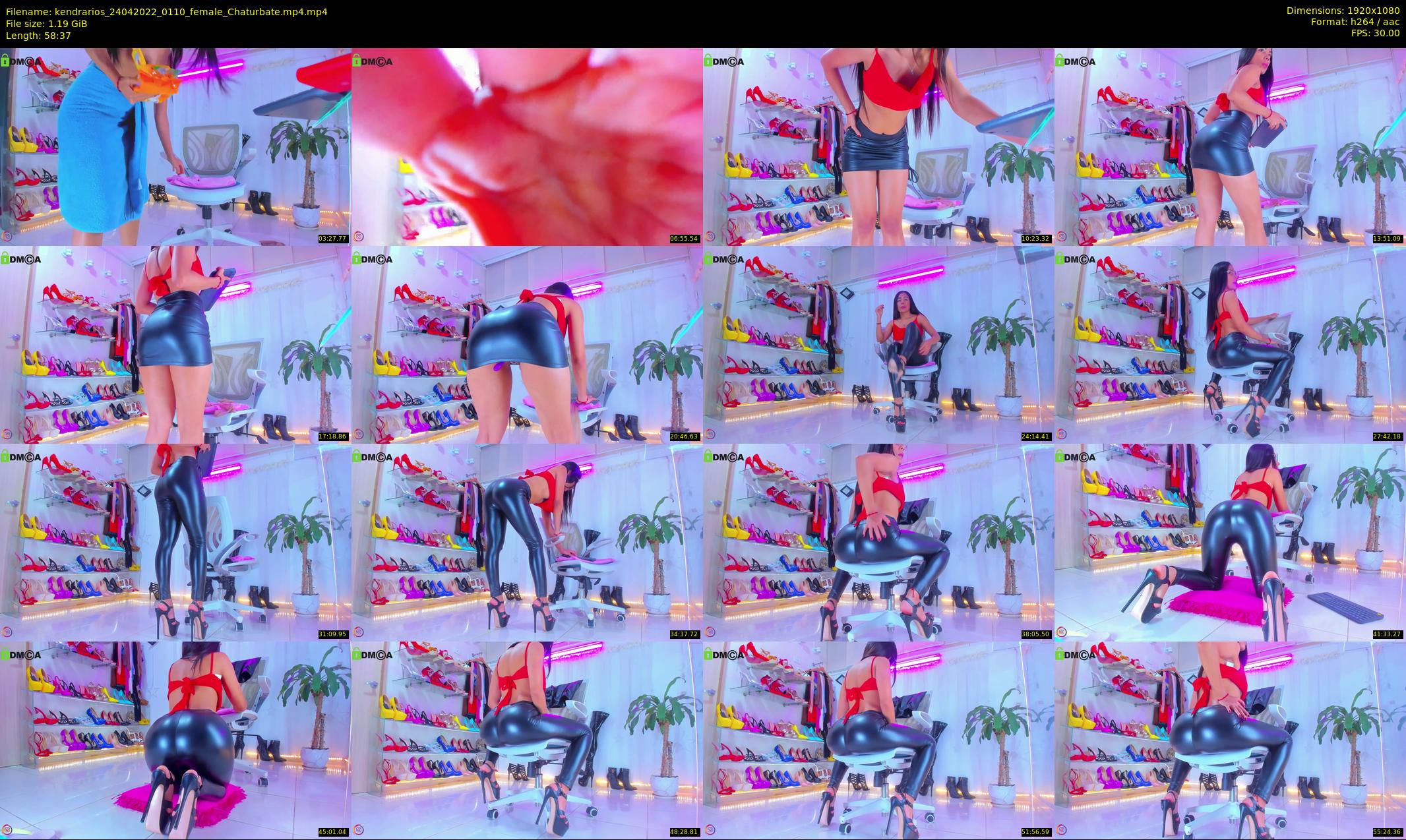kendrarios — 59 minute Chaturbate female cam show recording, 1080p, Apr 24, 2022
