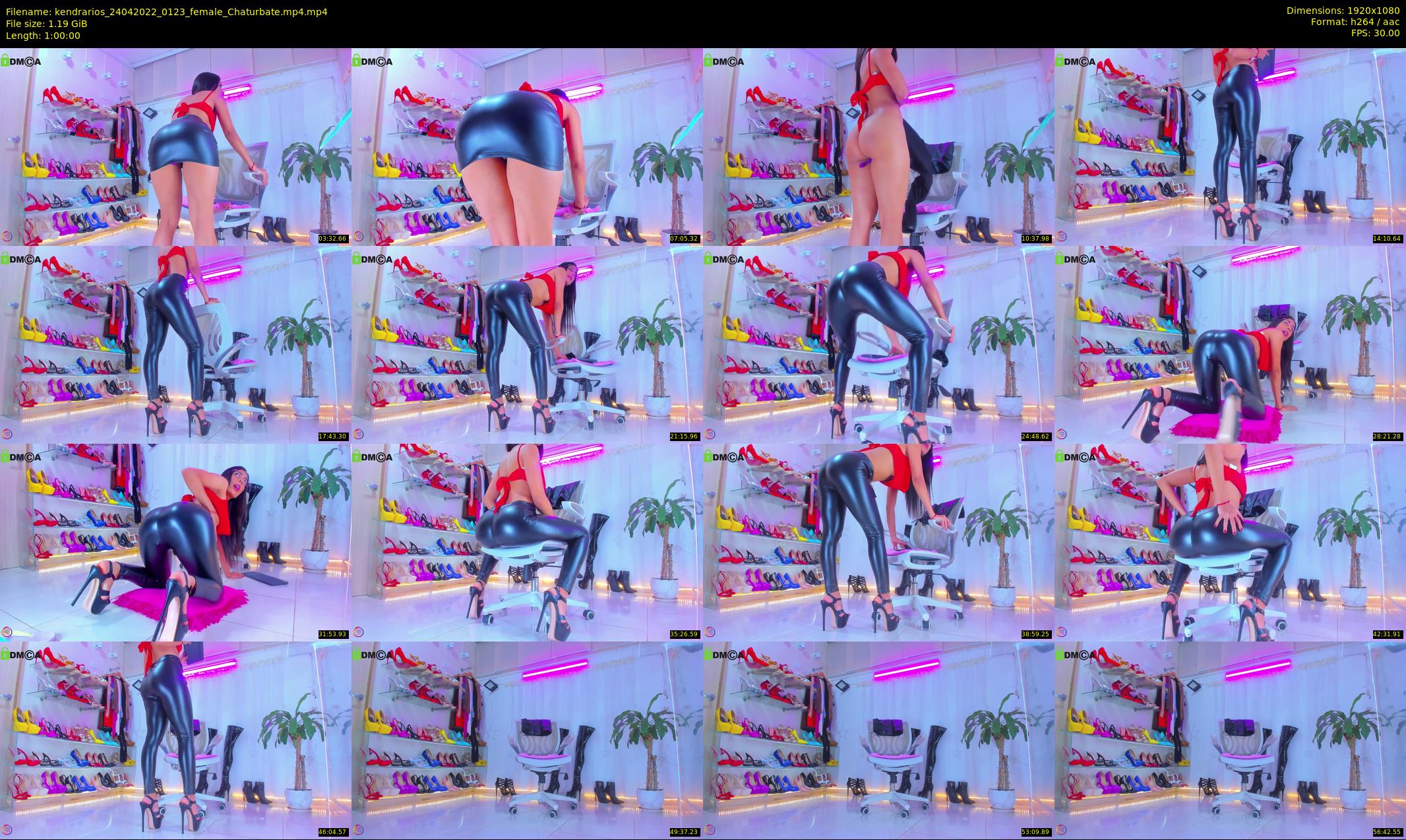 kendrarios — 60 minute Chaturbate female cam show recording, 1080p, Apr 24, 2022