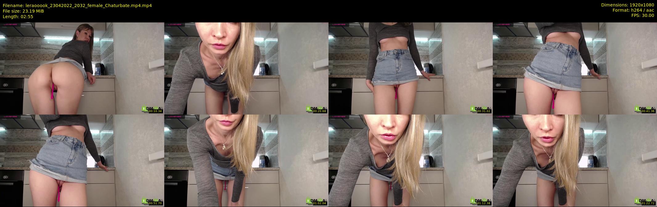 leraooook — 3 minute Chaturbate female cam show recording, 1080p, Apr 23, 2022