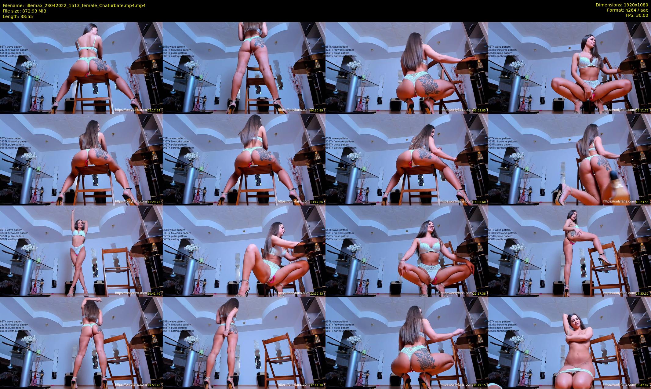 lillemax — 39 minute Chaturbate female cam show recording, 1080p, Apr 23, 2022