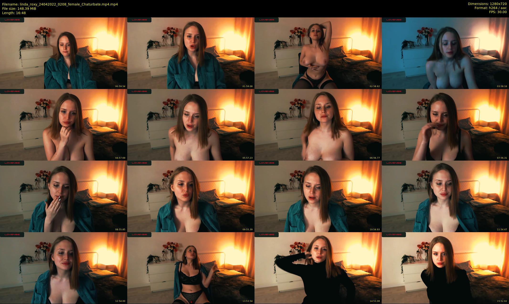 linda_roxy — 17 minute Chaturbate female cam show recording, 720p, Apr 24, 2022