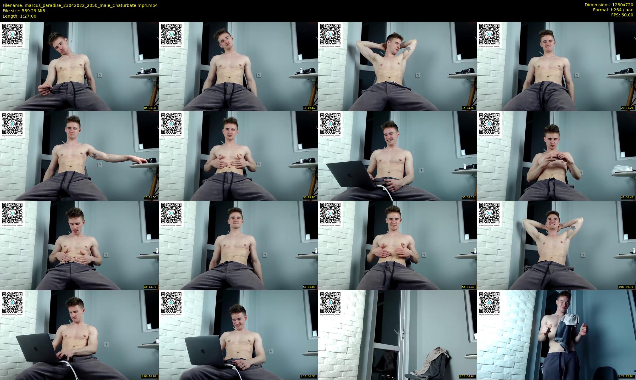 marcus_paradise — 87 minute Chaturbate male cam show recording, 720p, Apr 23, 2022