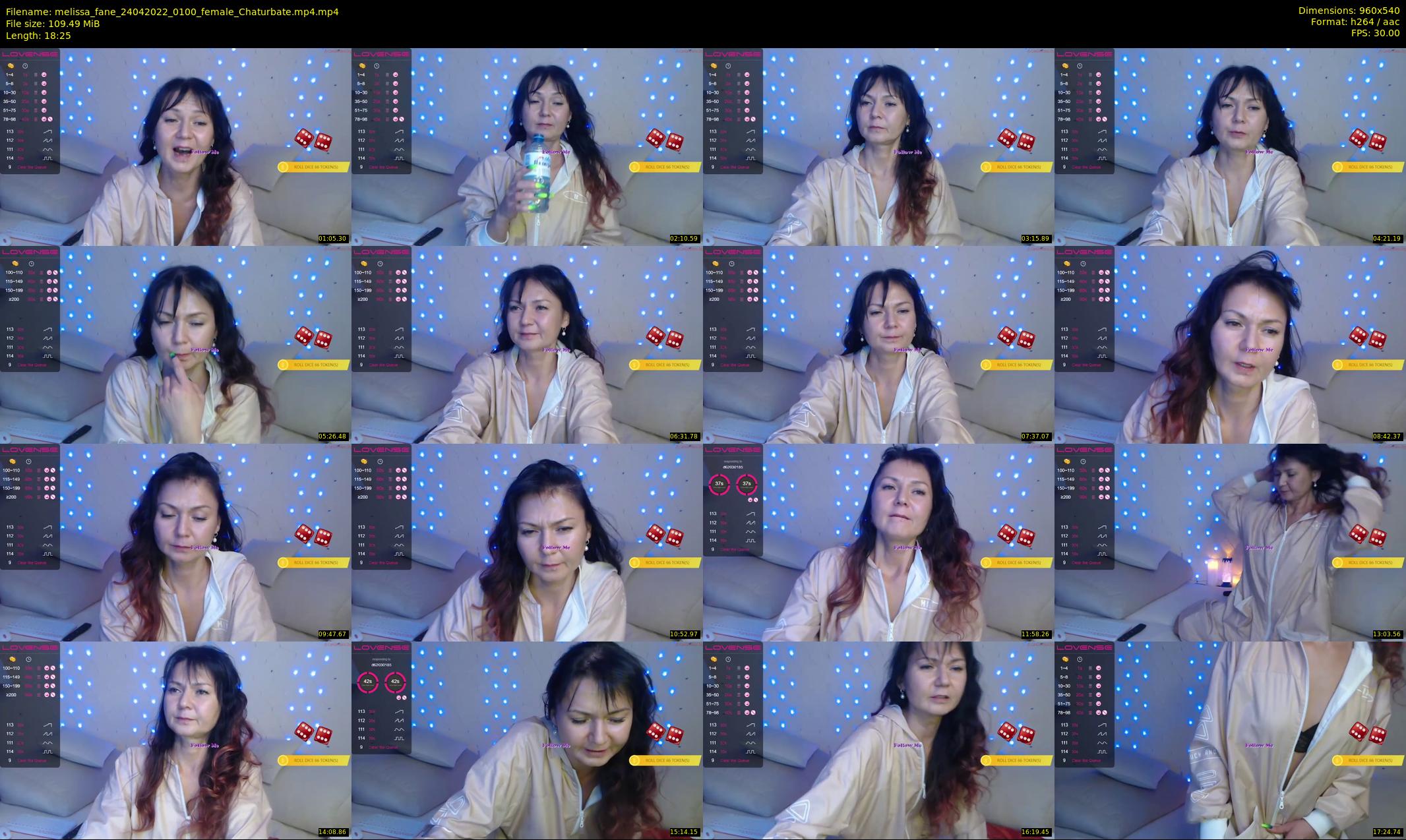 melissa_fane — 19 minute Chaturbate female cam show recording, 480p, Apr 24, 2022