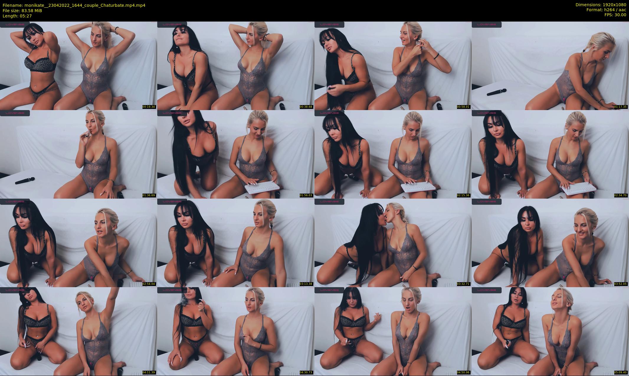 monikate_ — 6 minute Chaturbate couple cam show recording, 1080p, Apr 23, 2022