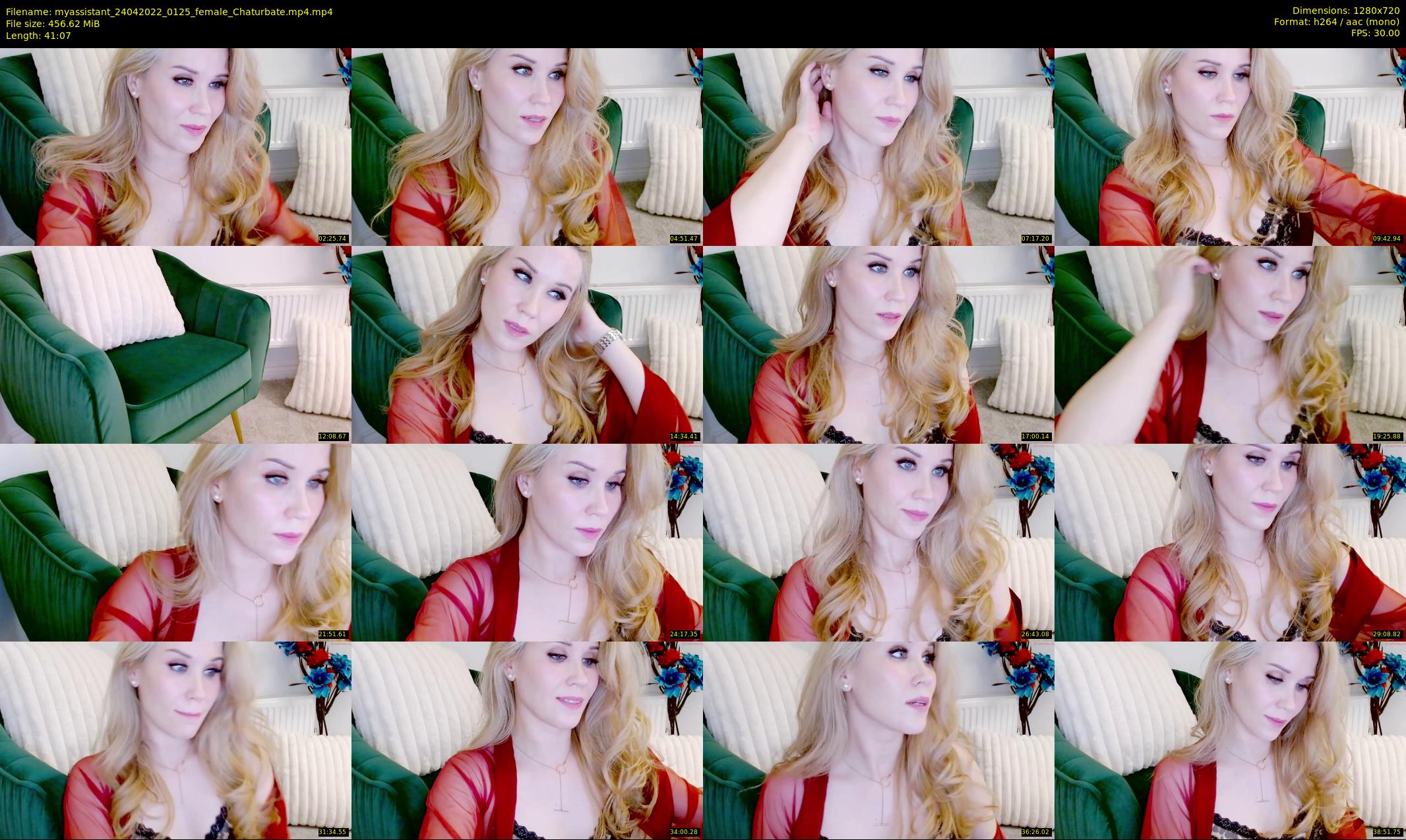 myassistant — 42 minute Chaturbate female cam show recording, 720p, Apr 24, 2022