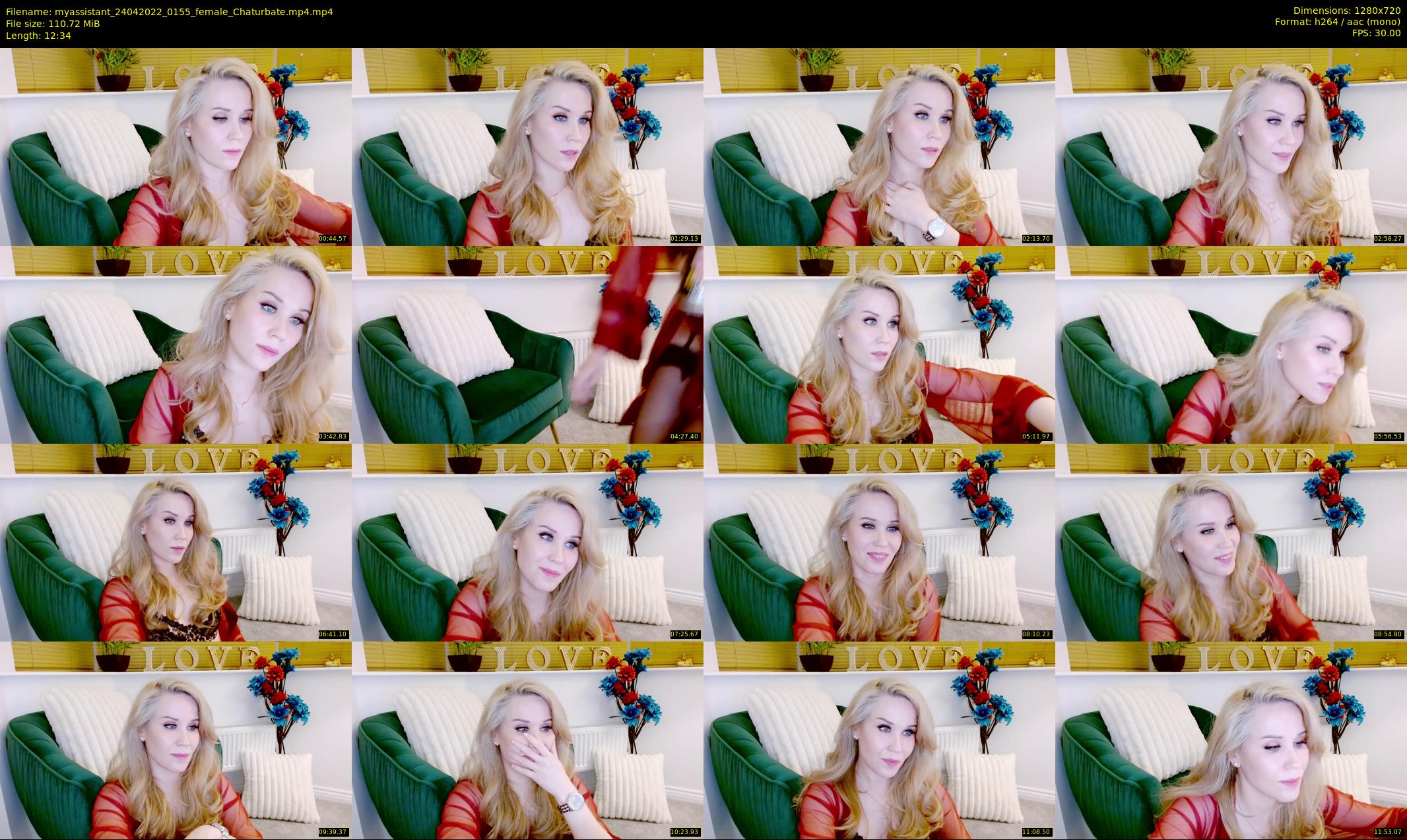 myassistant — 13 minute Chaturbate female cam show recording, 720p, Apr 24, 2022
