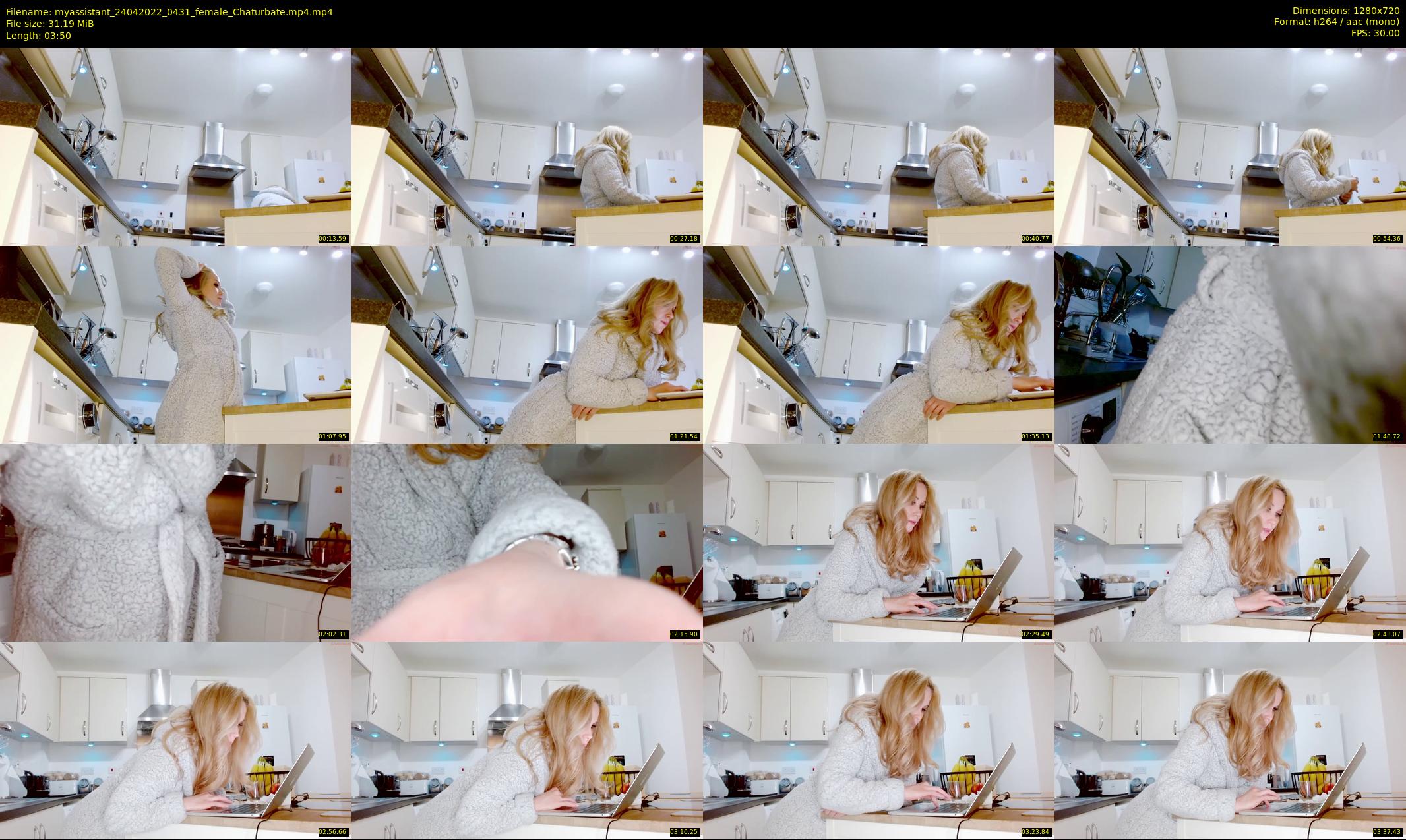 myassistant — 4 minute Chaturbate female cam show recording, 720p, Apr 24, 2022