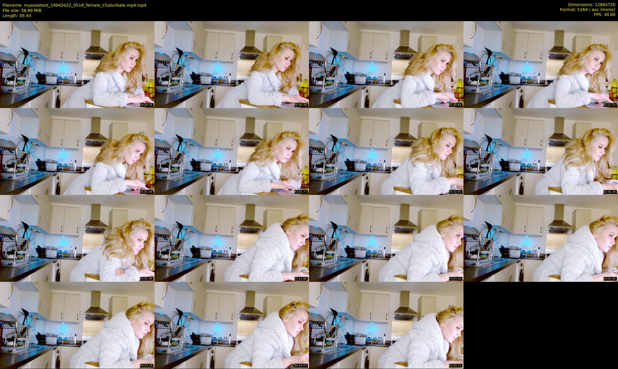 myassistant — 6 minute Chaturbate female cam show recording, 720p, Apr 24, 2022