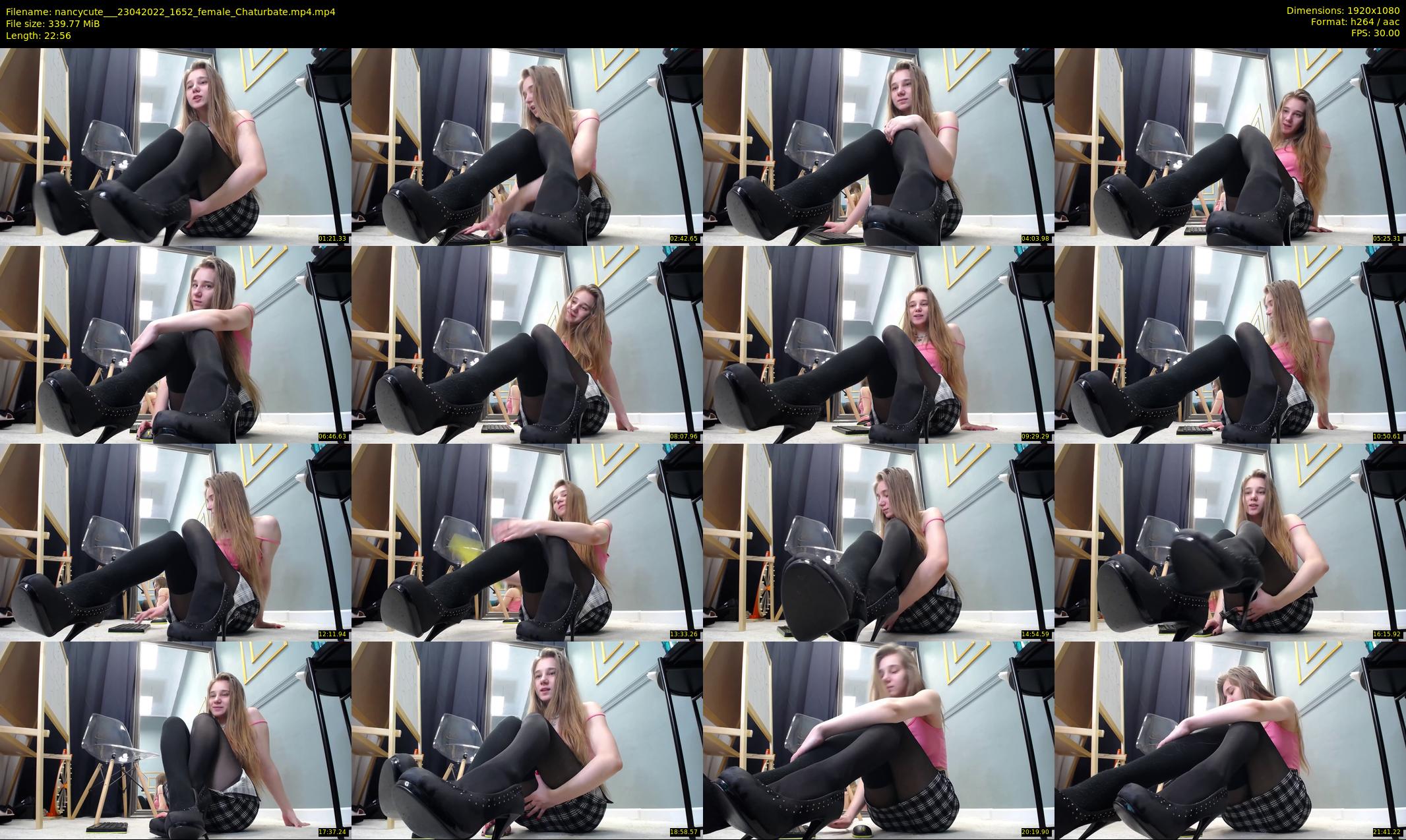 nancycute__ — 23 minute Chaturbate female cam show recording, 1080p, Apr 23, 2022