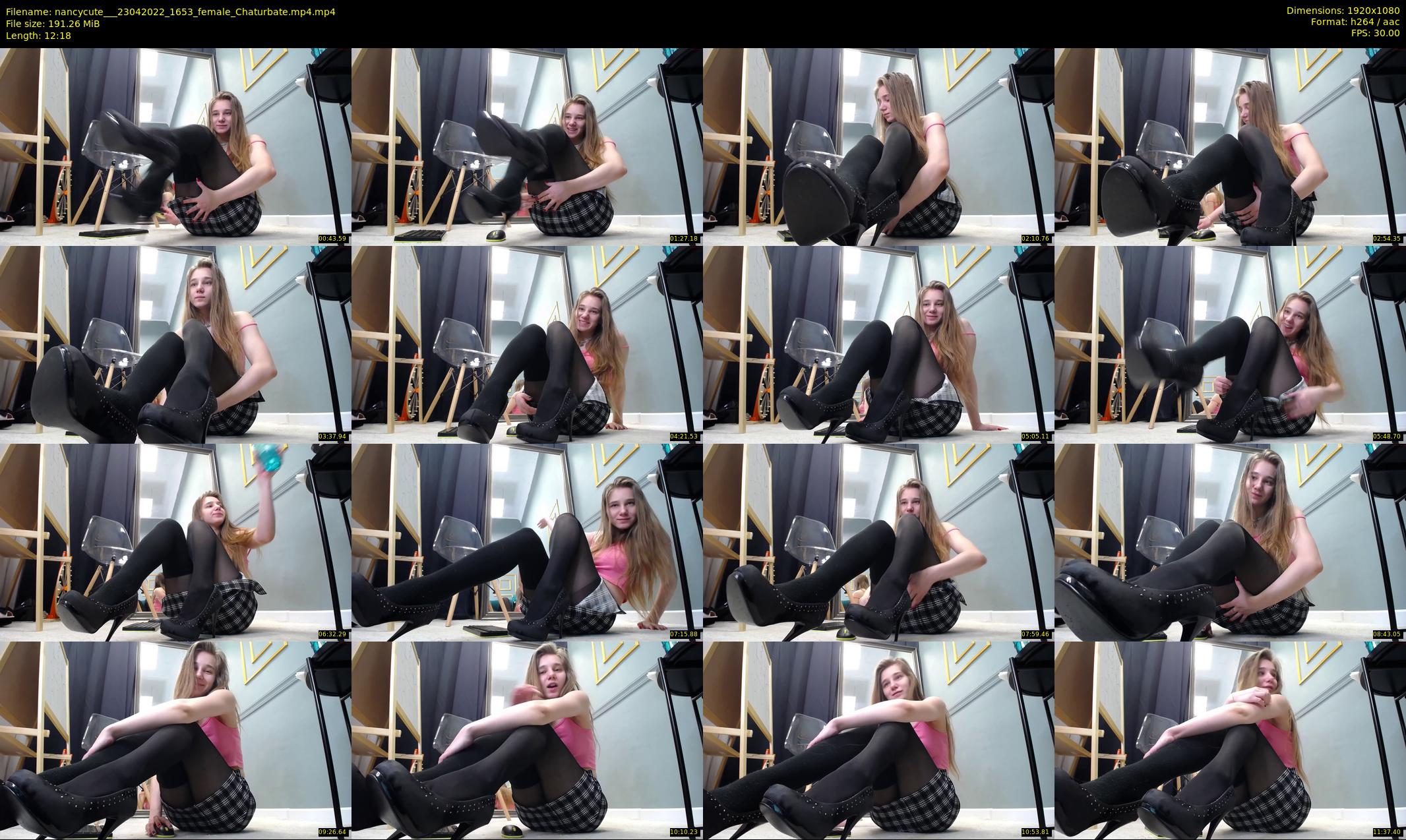nancycute__ — 13 minute Chaturbate female cam show recording, 1080p, Apr 23, 2022