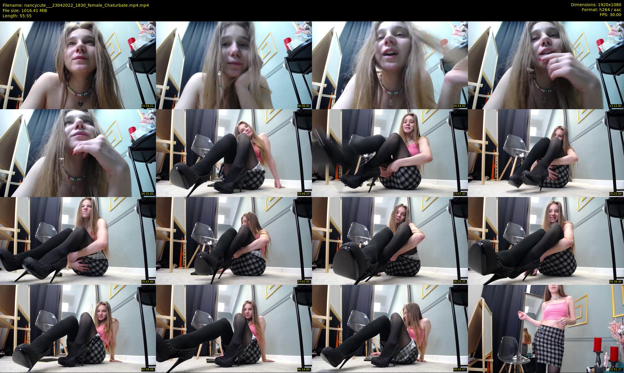 nancycute__ — 56 minute Chaturbate female cam show recording, 1080p, Apr 23, 2022