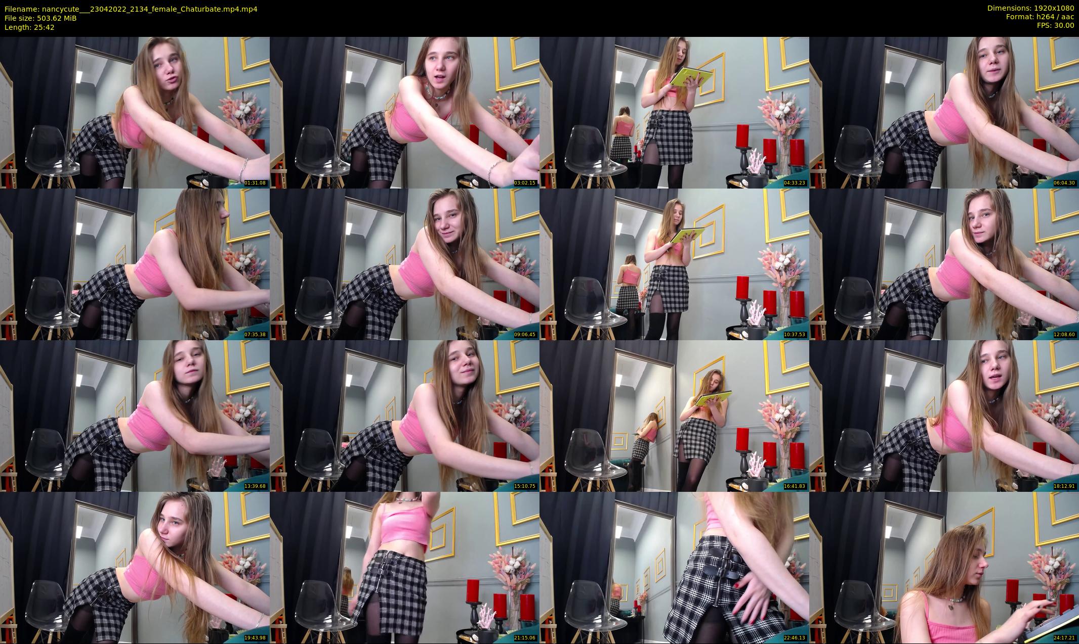 nancycute__ — 26 minute Chaturbate female cam show recording, 1080p, Apr 23, 2022