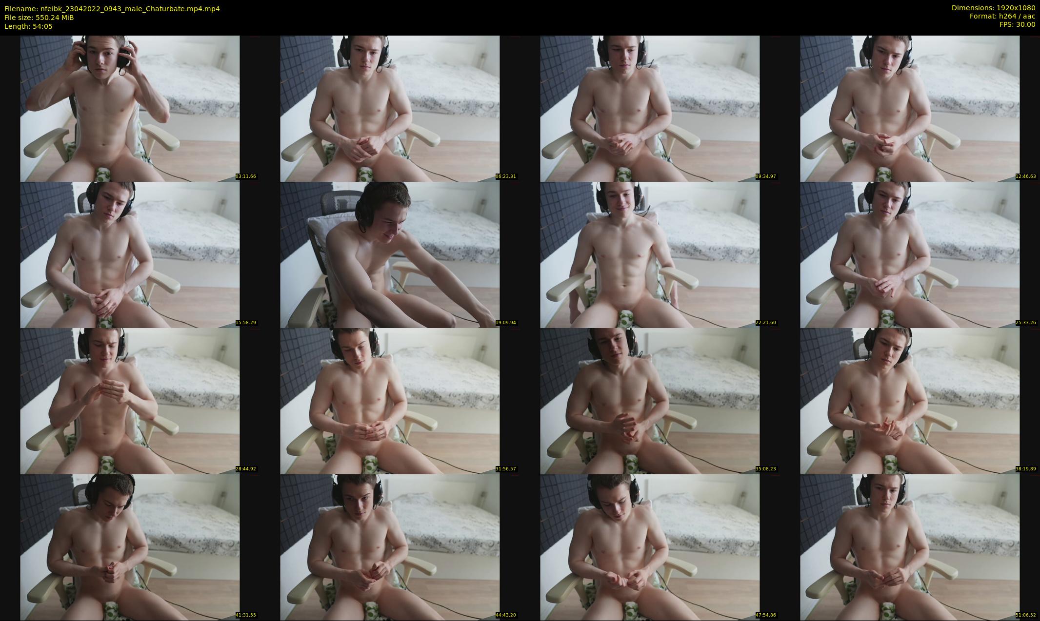 nfeibk — 55 minute Chaturbate male cam show recording, 1080p, Apr 23, 2022