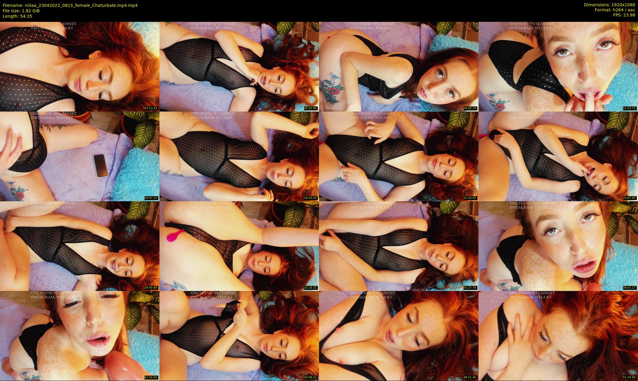 niilaa — 55 minute Chaturbate female cam show recording, 1080p, Apr 23, 2022