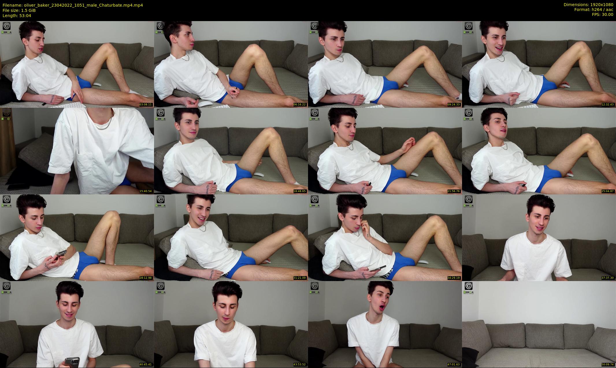 oliver_baker — 54 minute Chaturbate male cam show recording, 1080p, Apr 23, 2022
