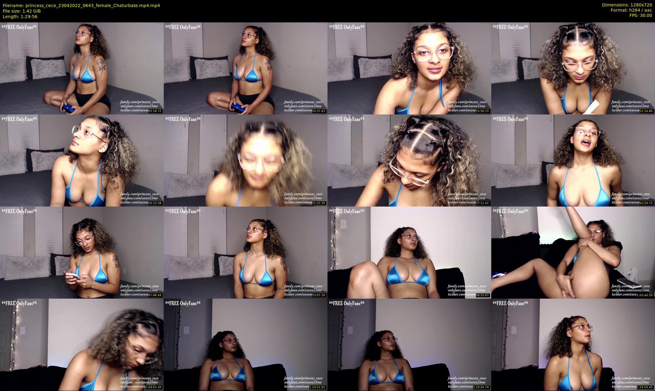 princess_cece — 90 minute Chaturbate female cam show recording, 720p, Apr 23, 2022