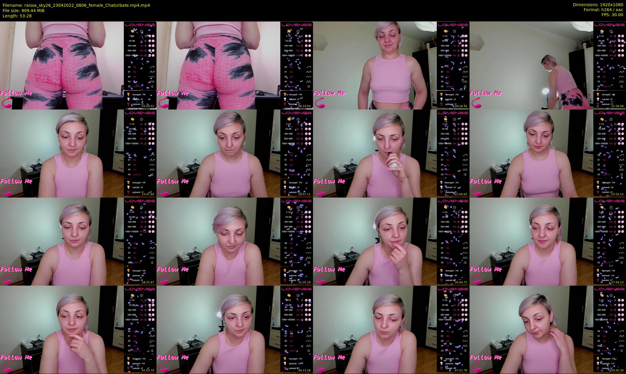 raissa_sky26 — 54 minute Chaturbate female cam show recording, 1080p, Apr 23, 2022
