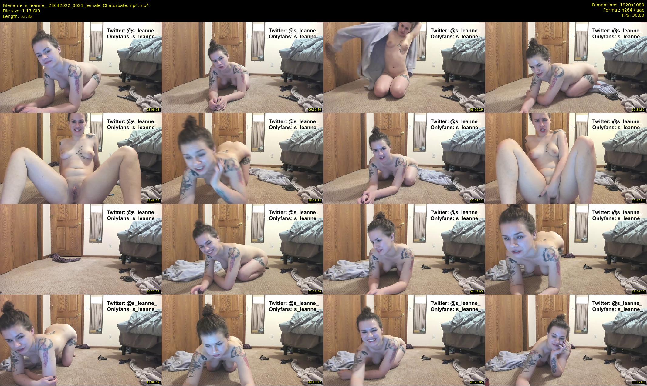 s_leanne_ — 54 minute Chaturbate female cam show recording, 1080p, Apr 23, 2022