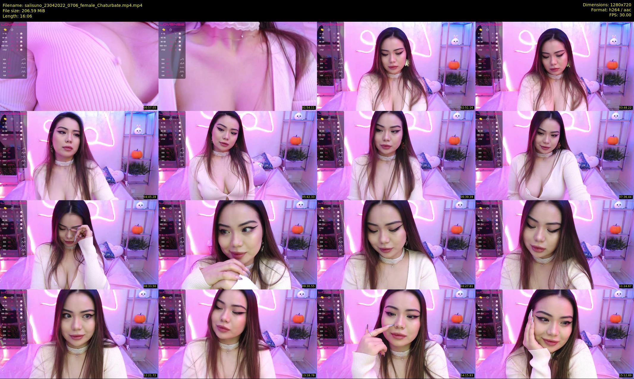 salisuno — 17 minute Chaturbate female cam show recording, 720p, Apr 23, 2022