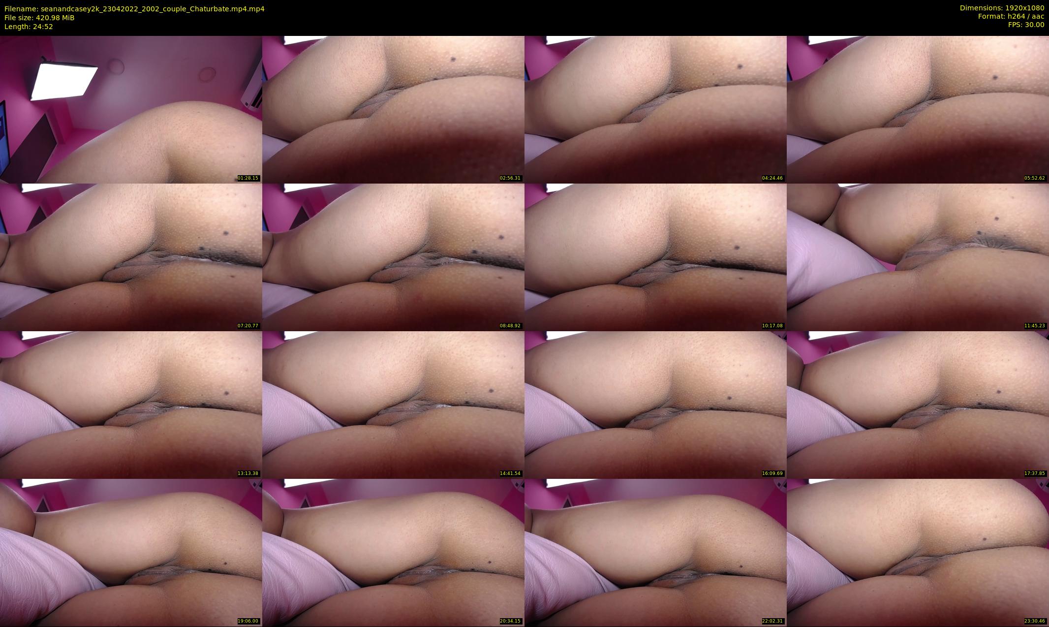 seanandcasey2k — 25 minute Chaturbate couple cam show recording, 1080p, Apr 23, 2022